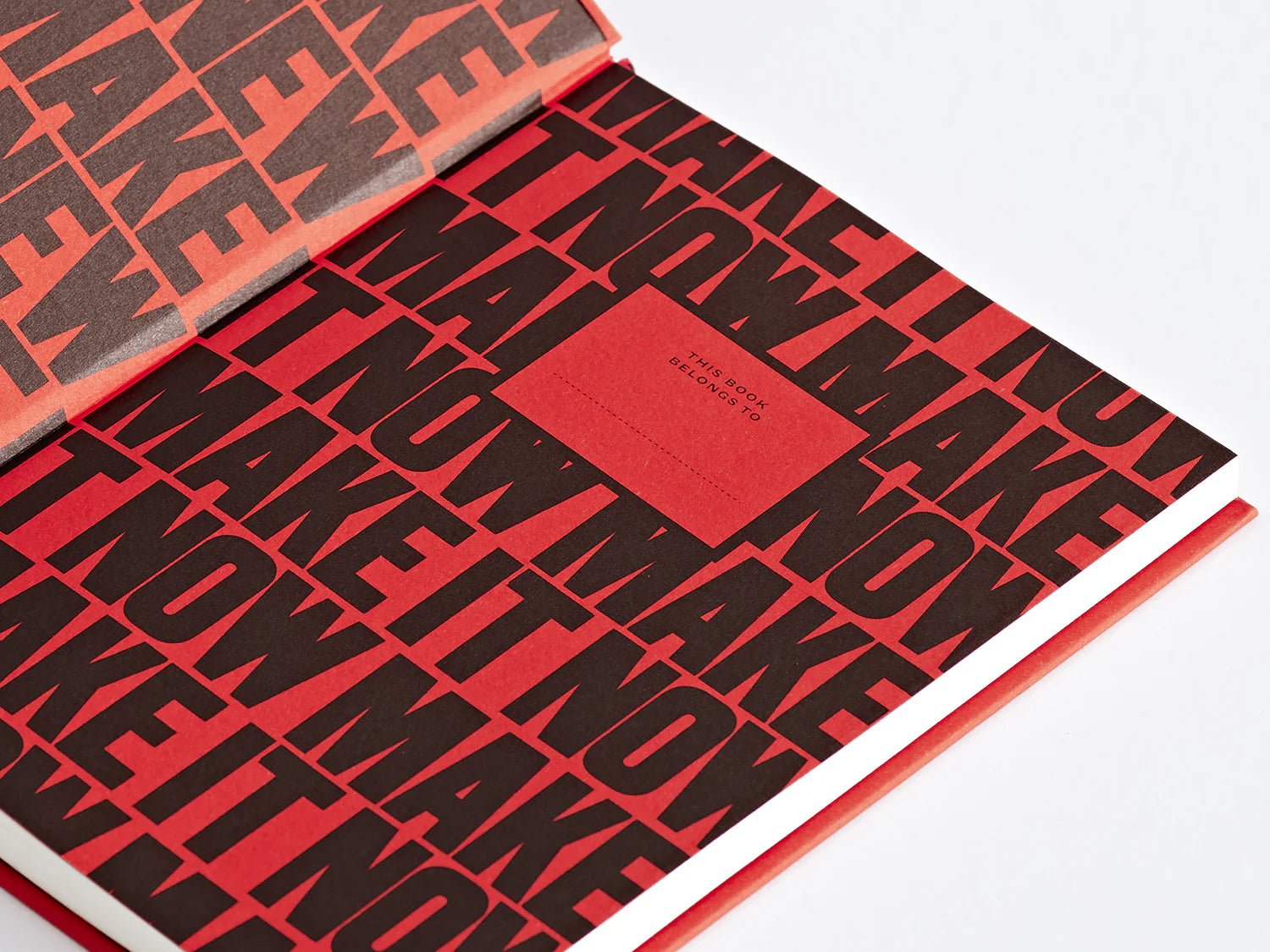 Make it Now, Make it New A5 Plain Notebook – Anthony Burrill