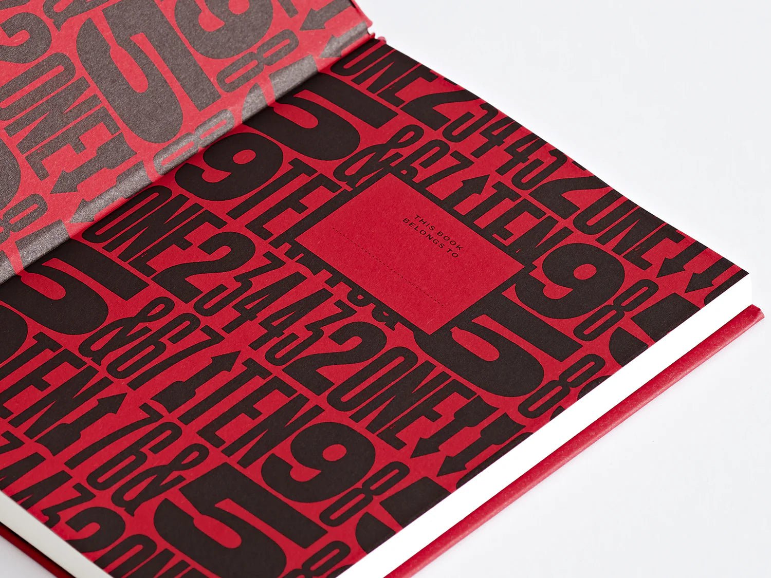 One to Ten A5 Lined Notebook – Anthony Burrill