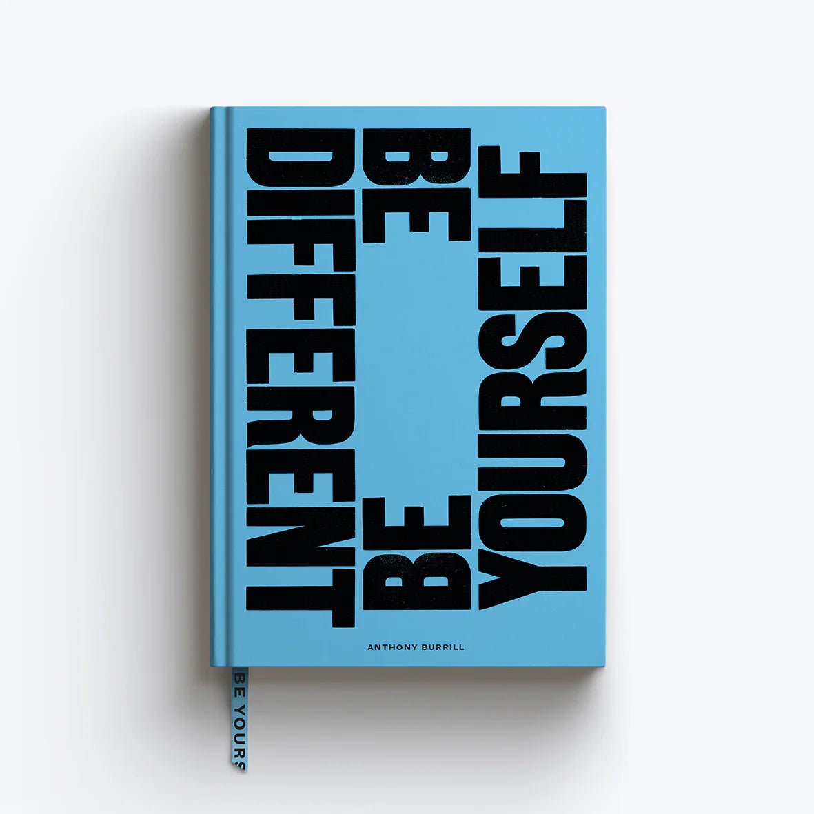 Be Different Be Yourself A5 Plain Notebook – Anthony Burrill