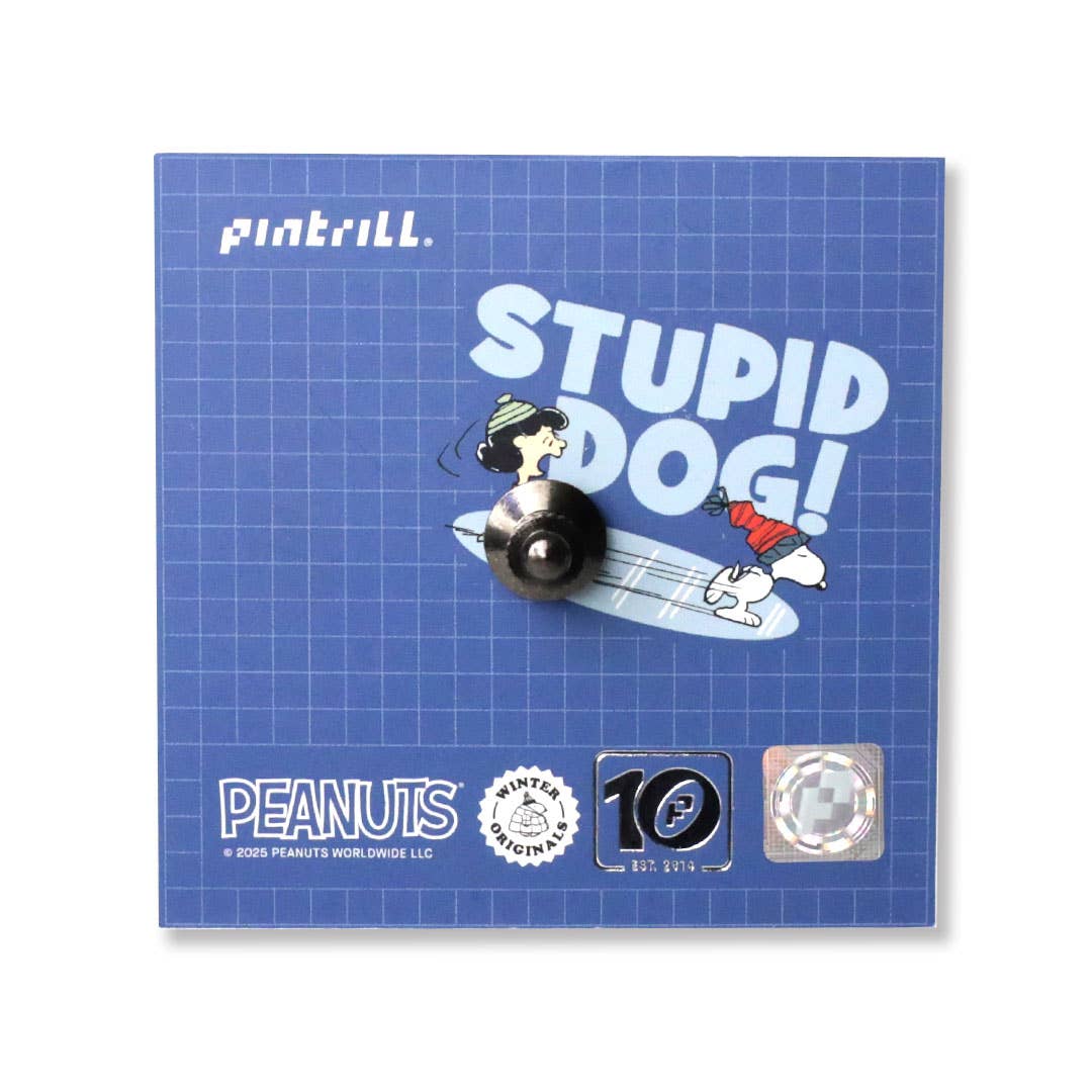 Snoopy & Woodstock Red Puffer Pin Set