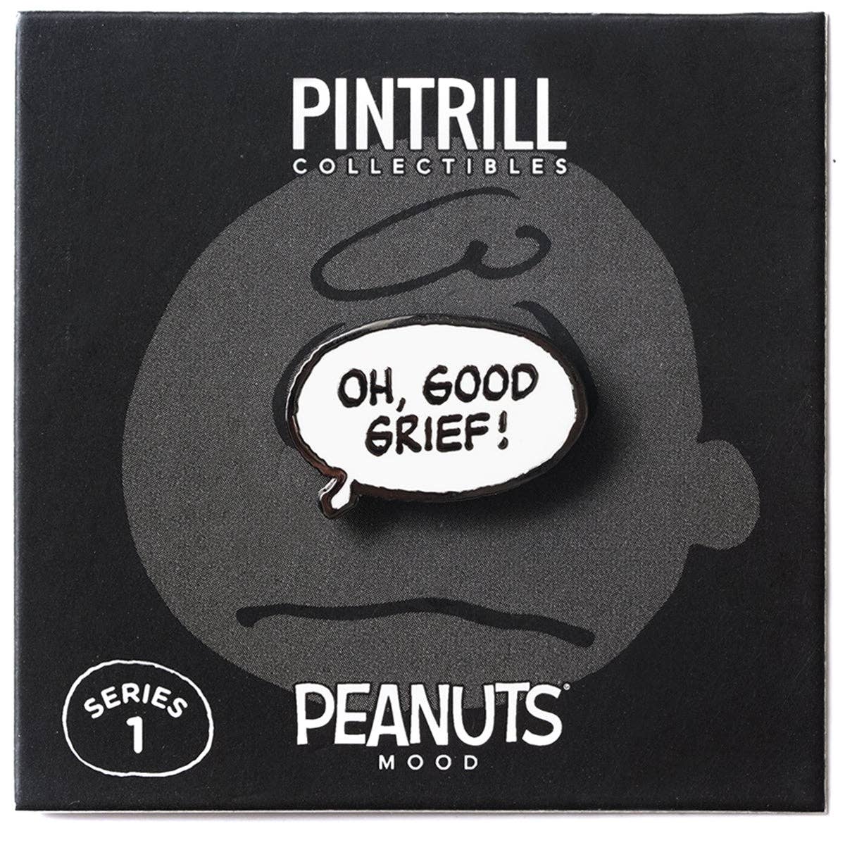 PEANUTS Mood - Good Grief Pin