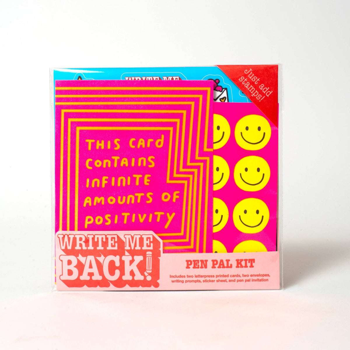 Positivity + Smiles – Write Me Back Pen Pal Kit