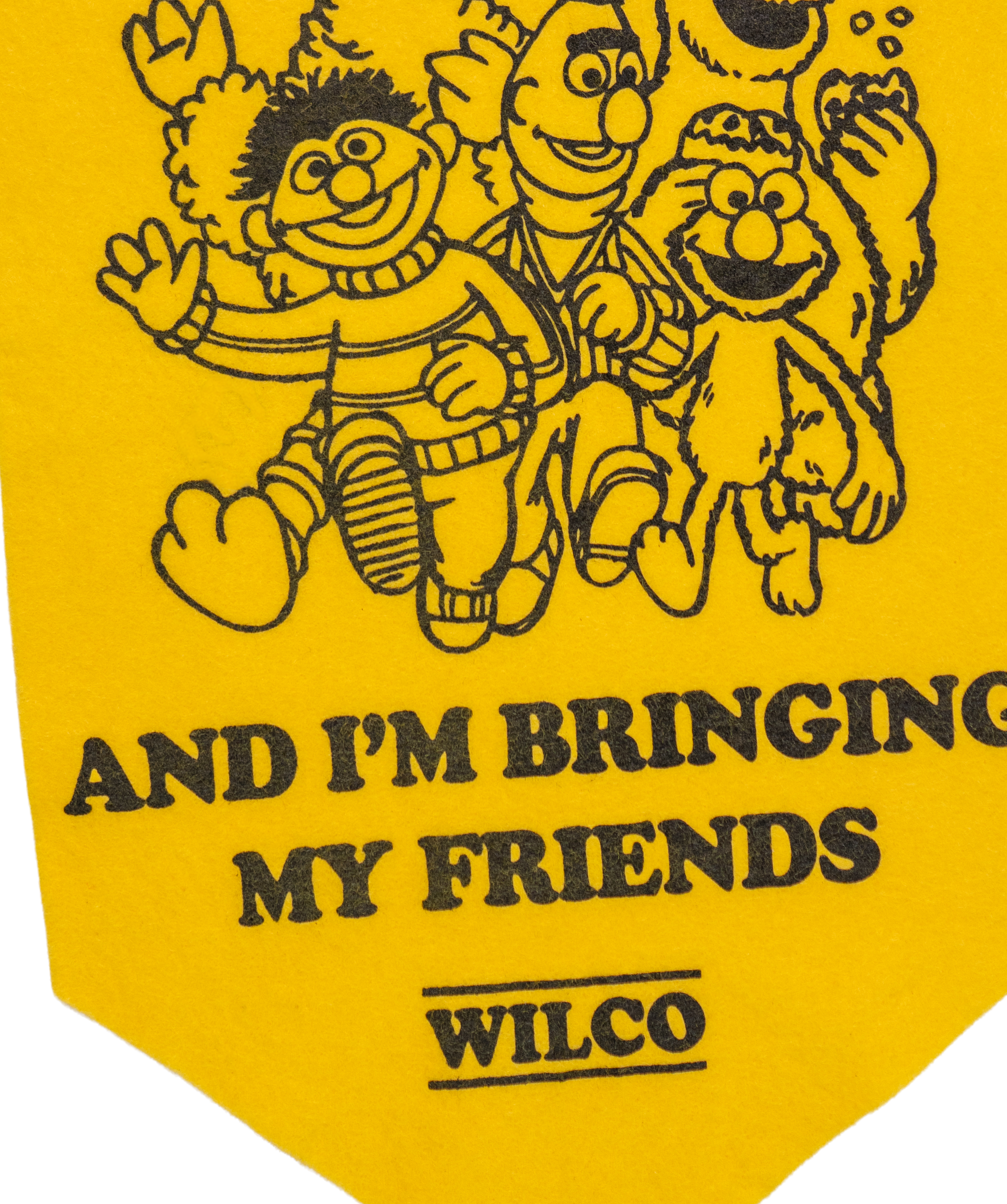 Look Out! Here I Come Again Scout Flag • Wilco x Sesame Street x Oxford Pennant