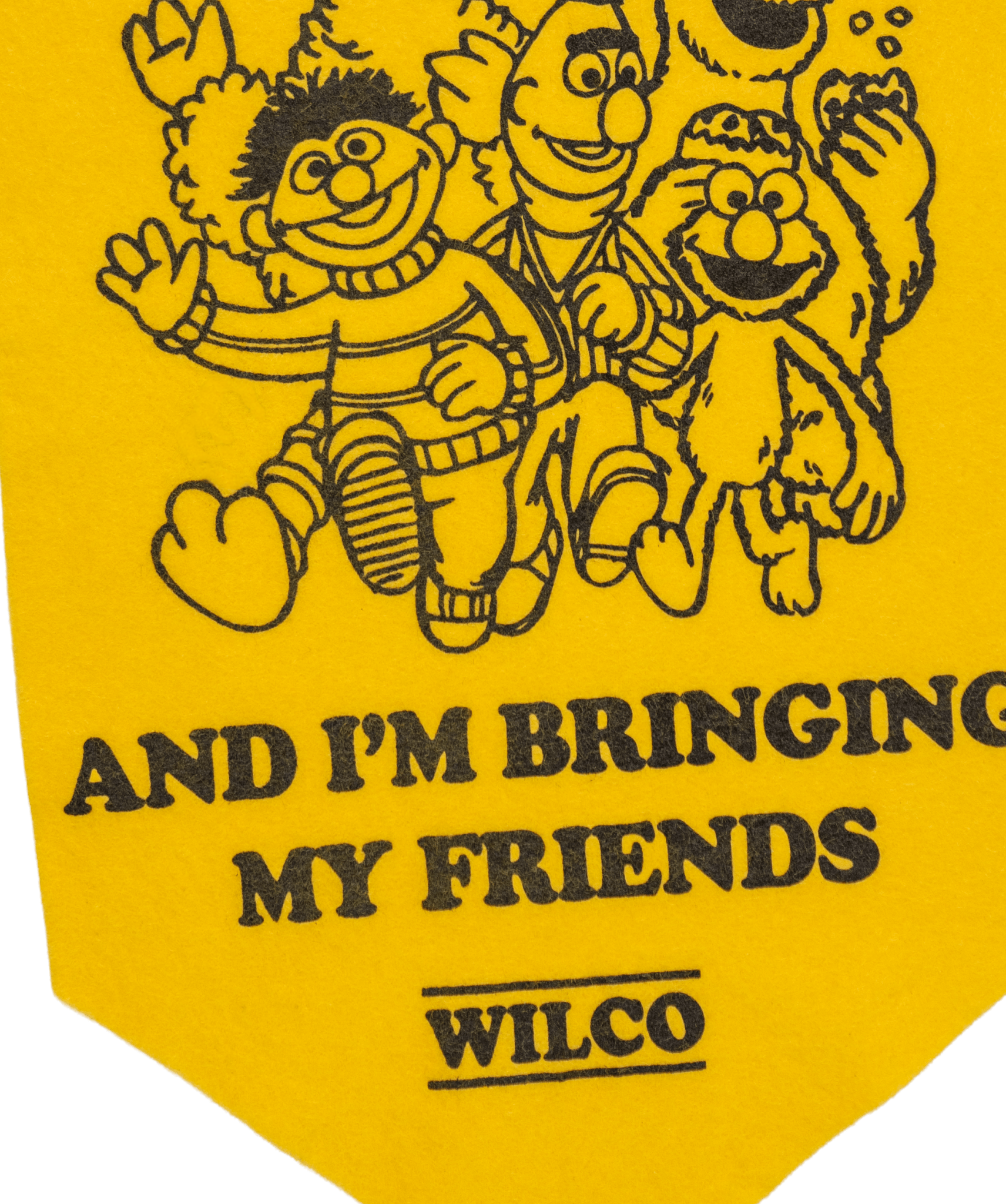 Look Out! Here I Come Again Scout Flag • Wilco x Sesame Street x Oxford Pennant