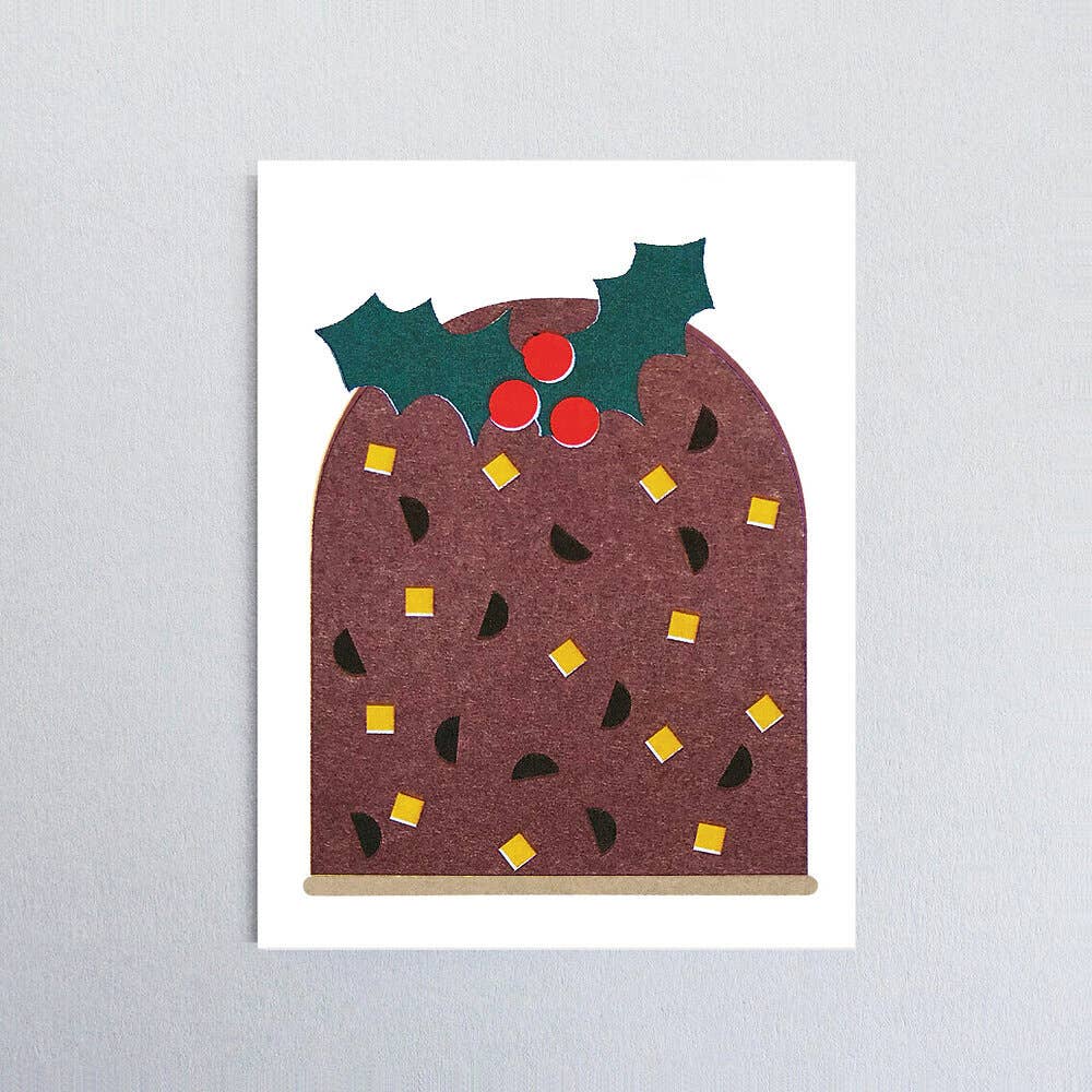 Christmas Pudding Mini Card
