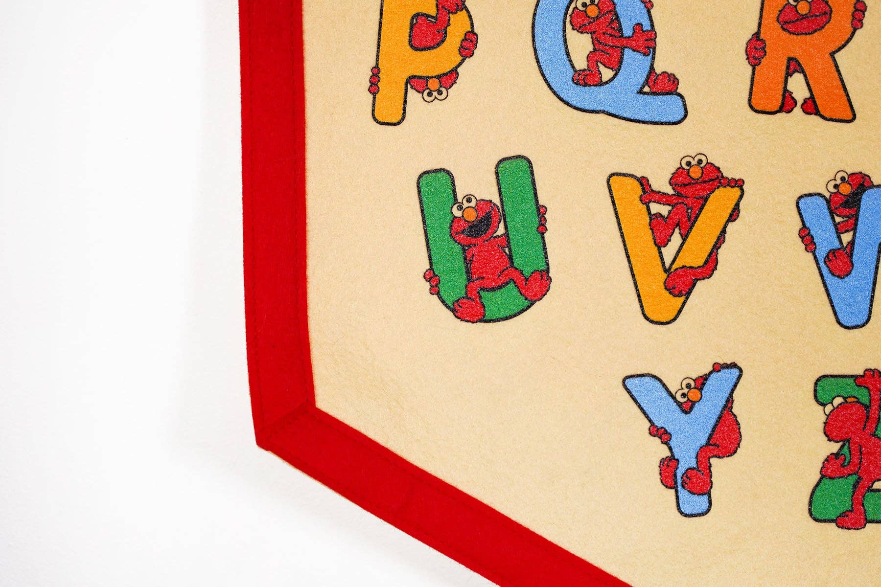 Elmo Alphabet Camp Flag • Sesame Street x Oxford Pennant