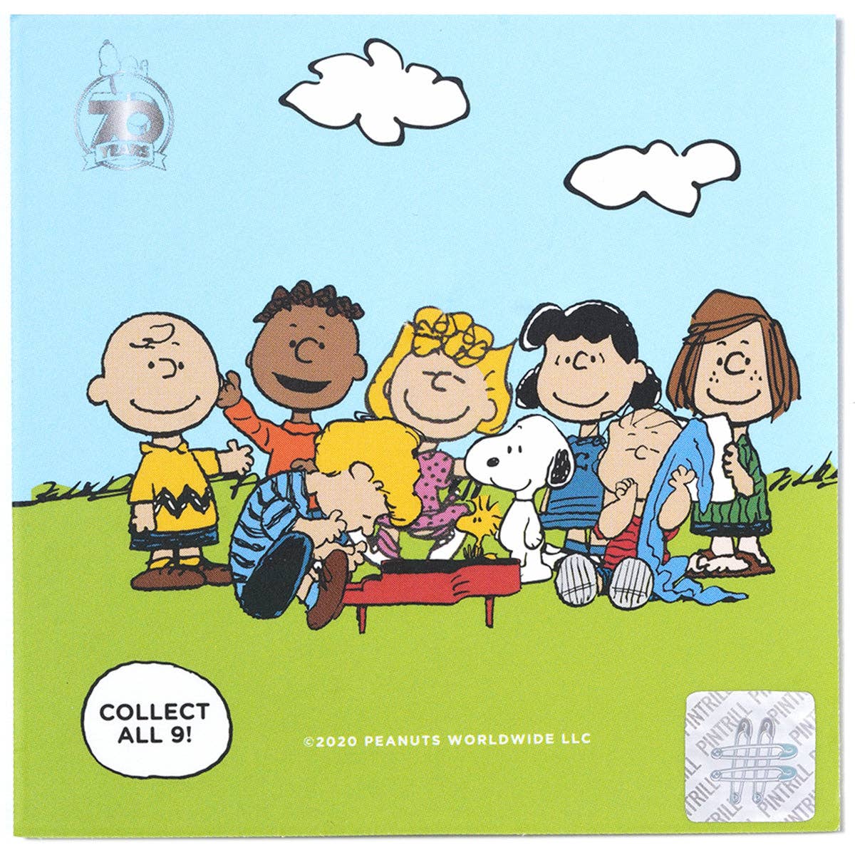 PEANUTS Originals - Charlie Brown Pin