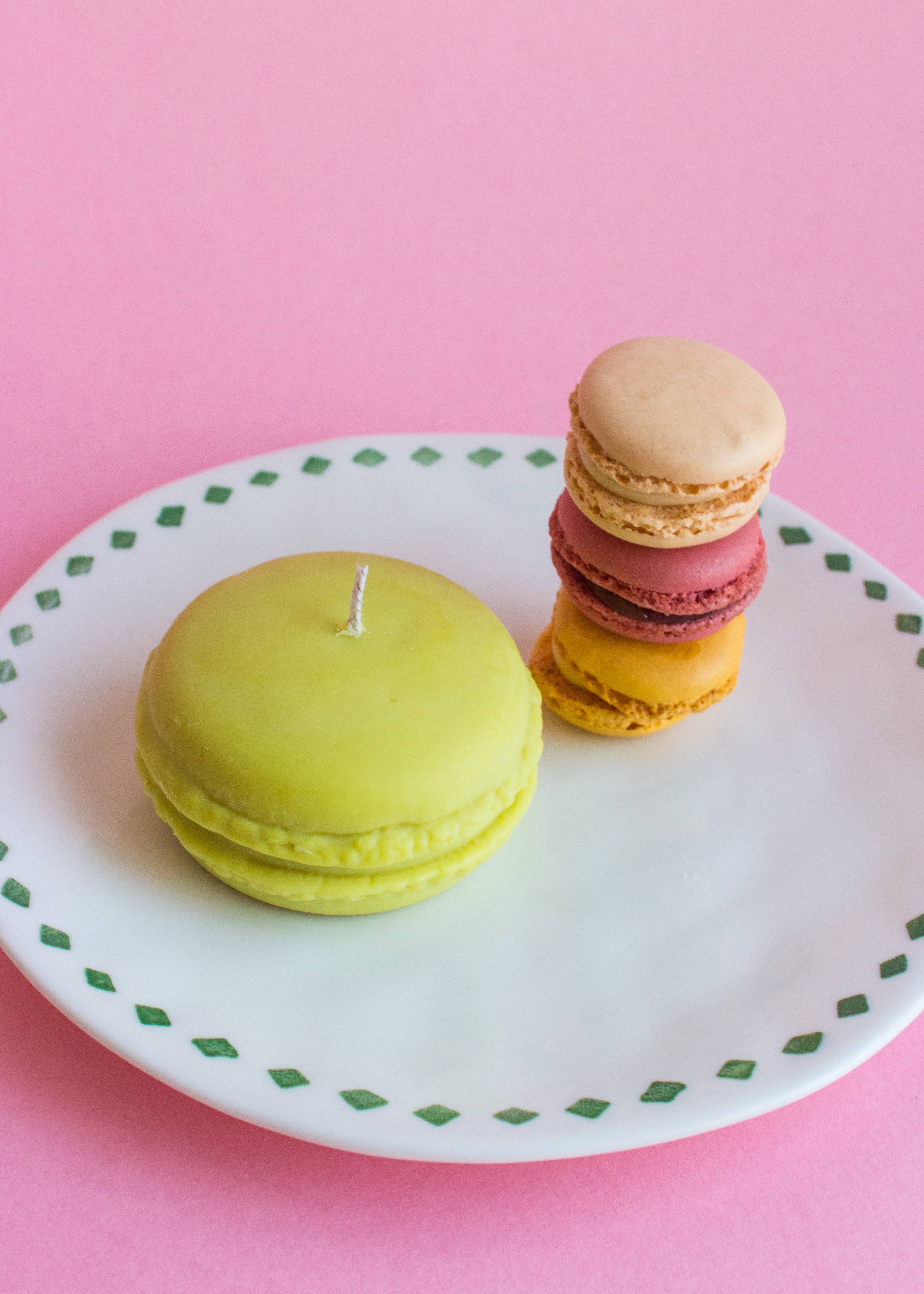 Macaron Pistache – Soy Wax Candle