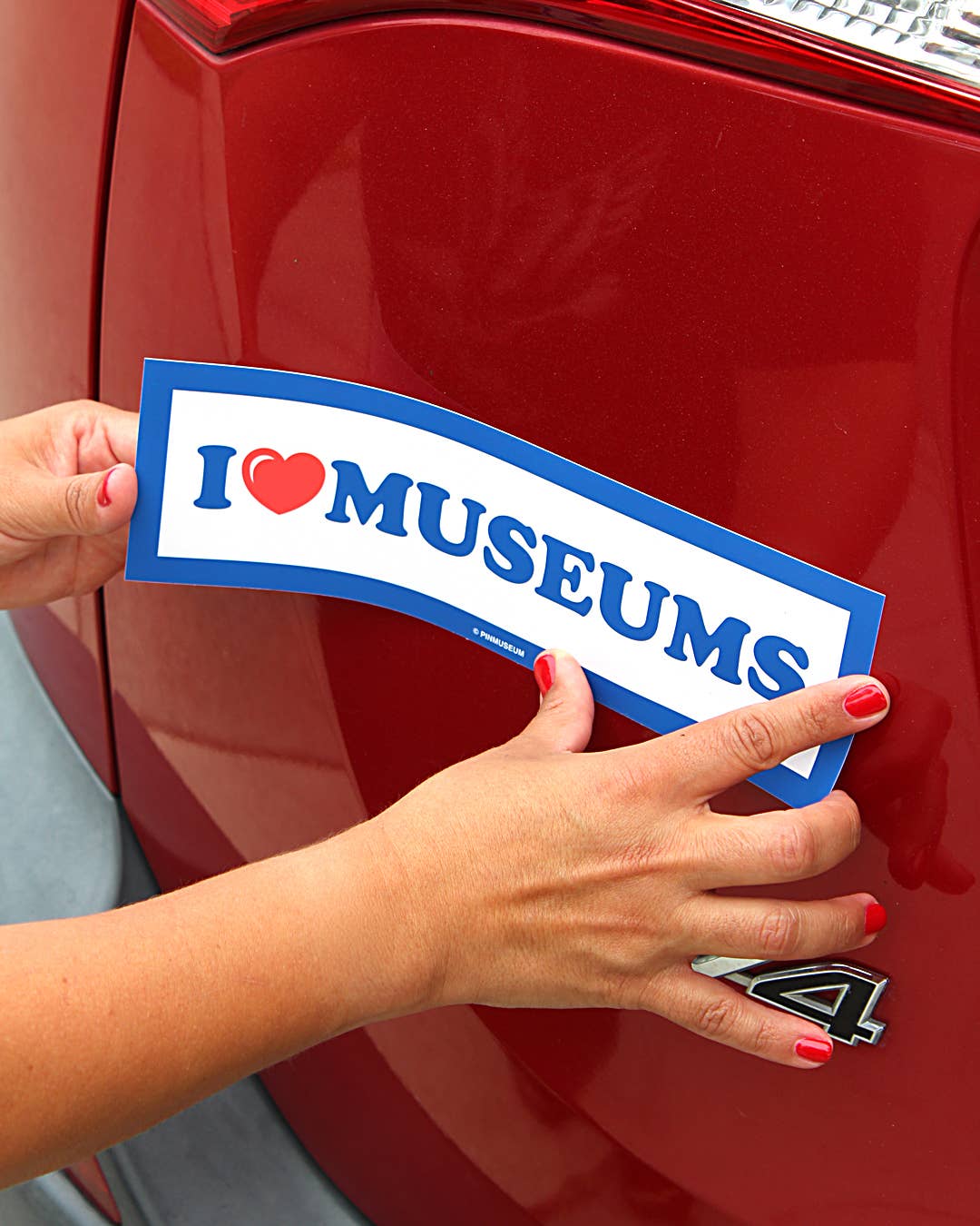 I Heart Museums • Bumper Sticker