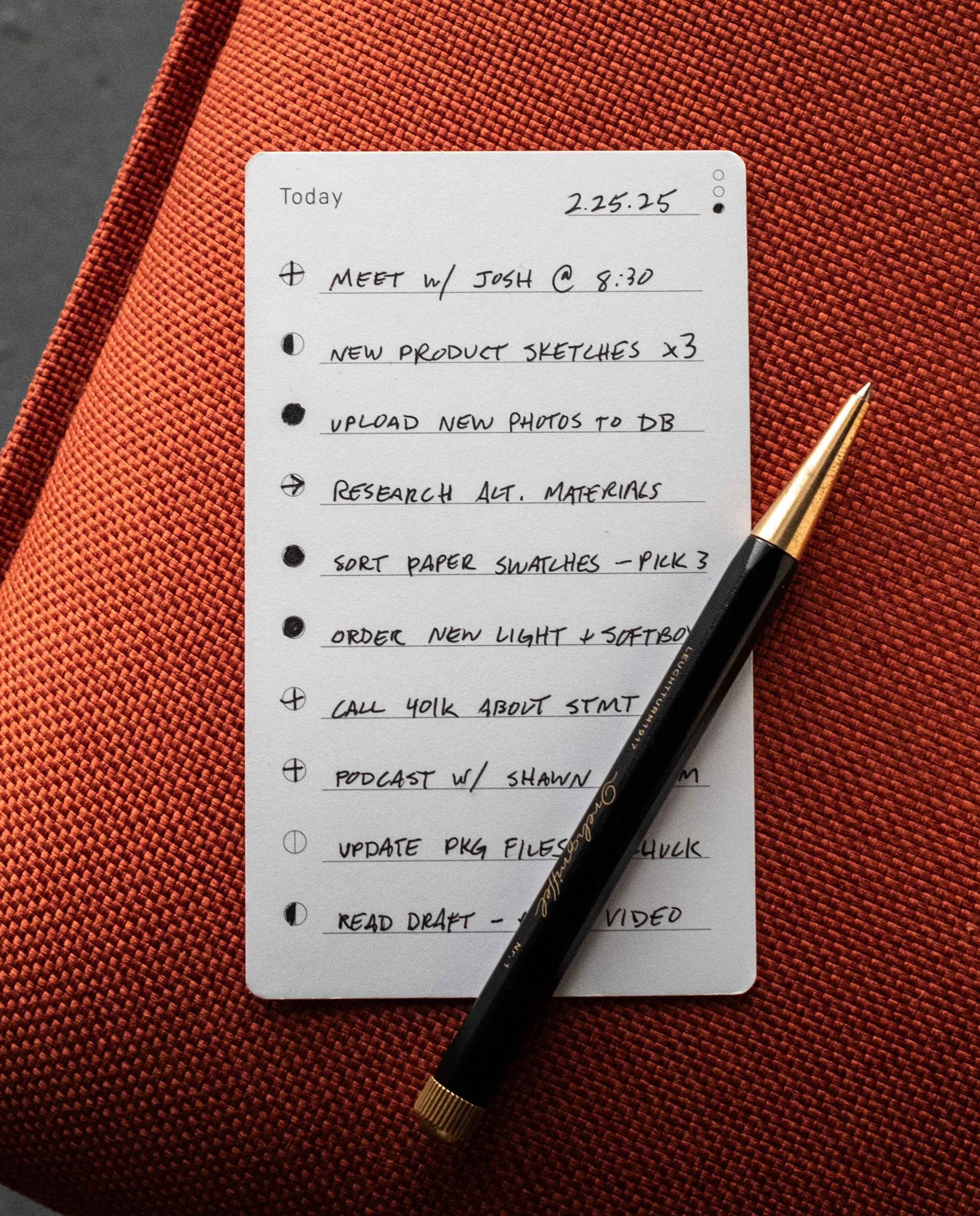 Analog Task Cards – Small