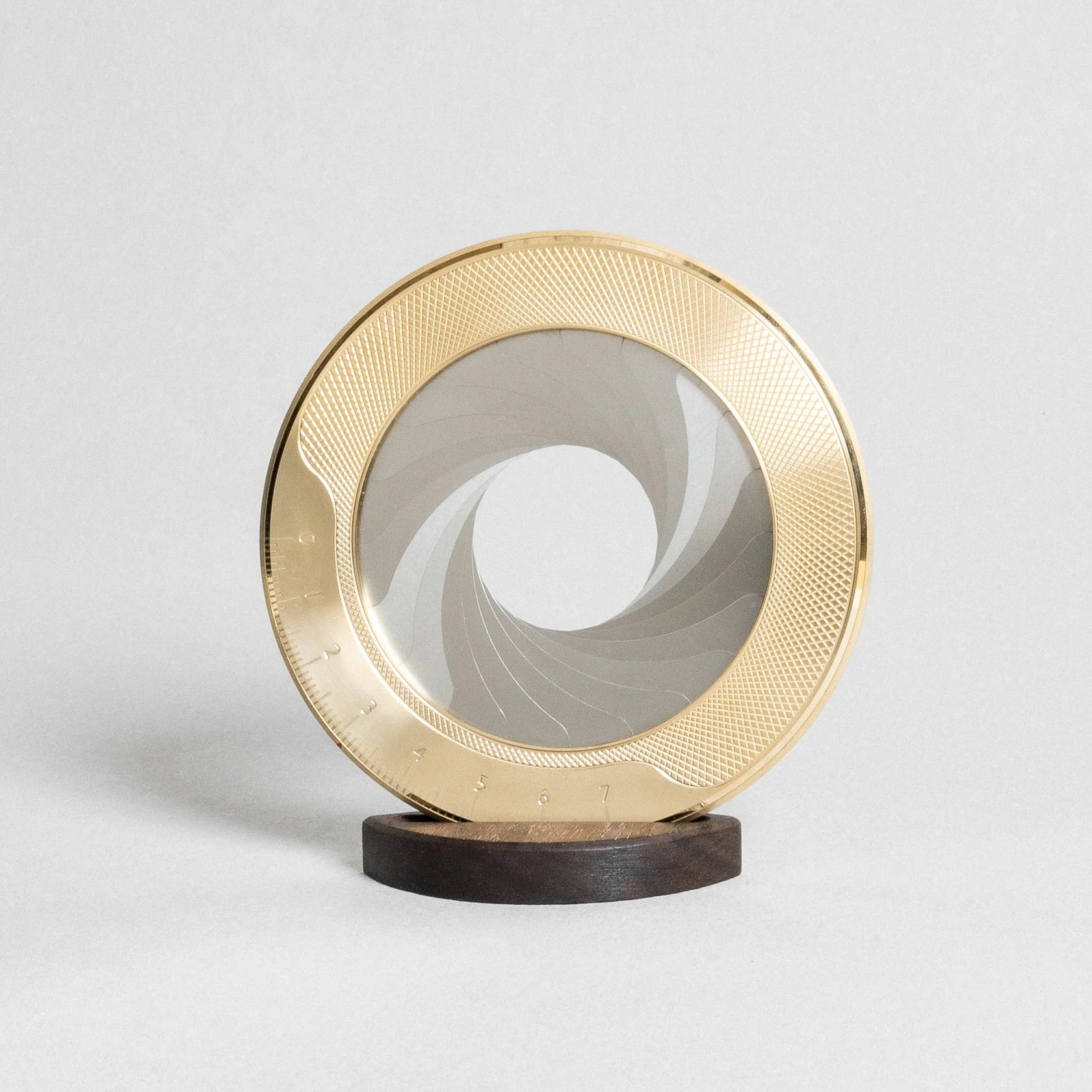 Iris - Solid Brass and Steel Aperture Drawing Compass