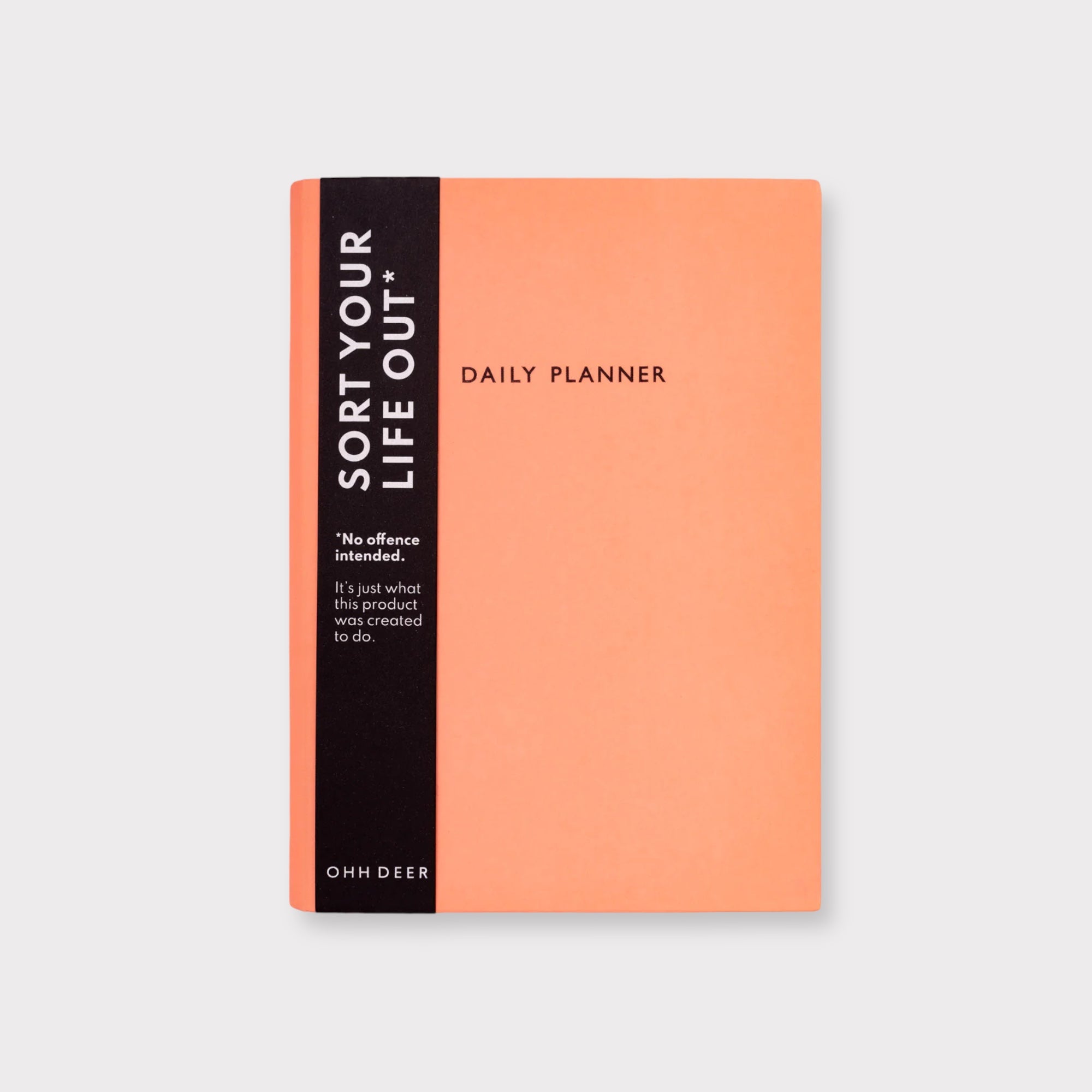Coral A5 Daily Planner
