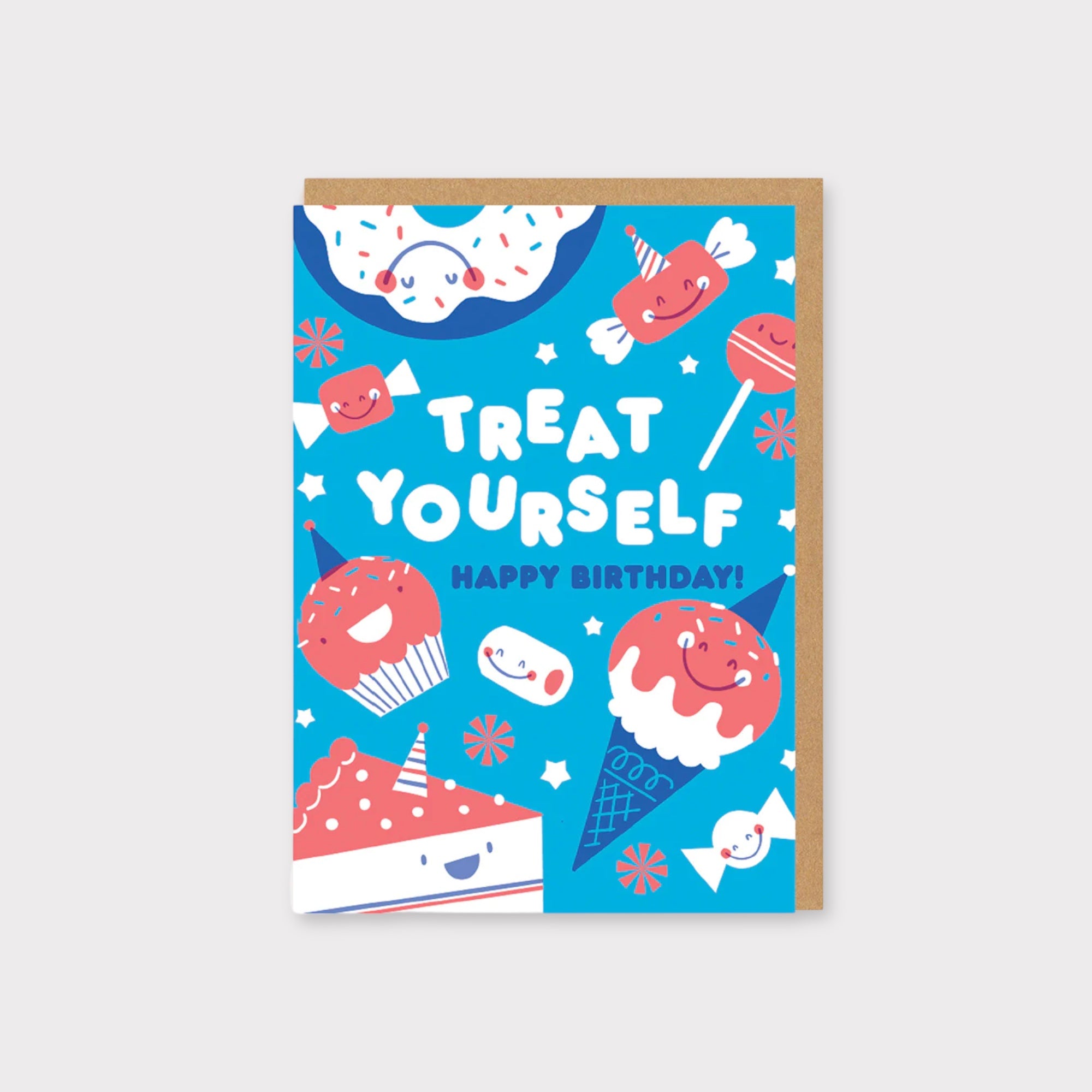 Treat Yourself Birthday Card