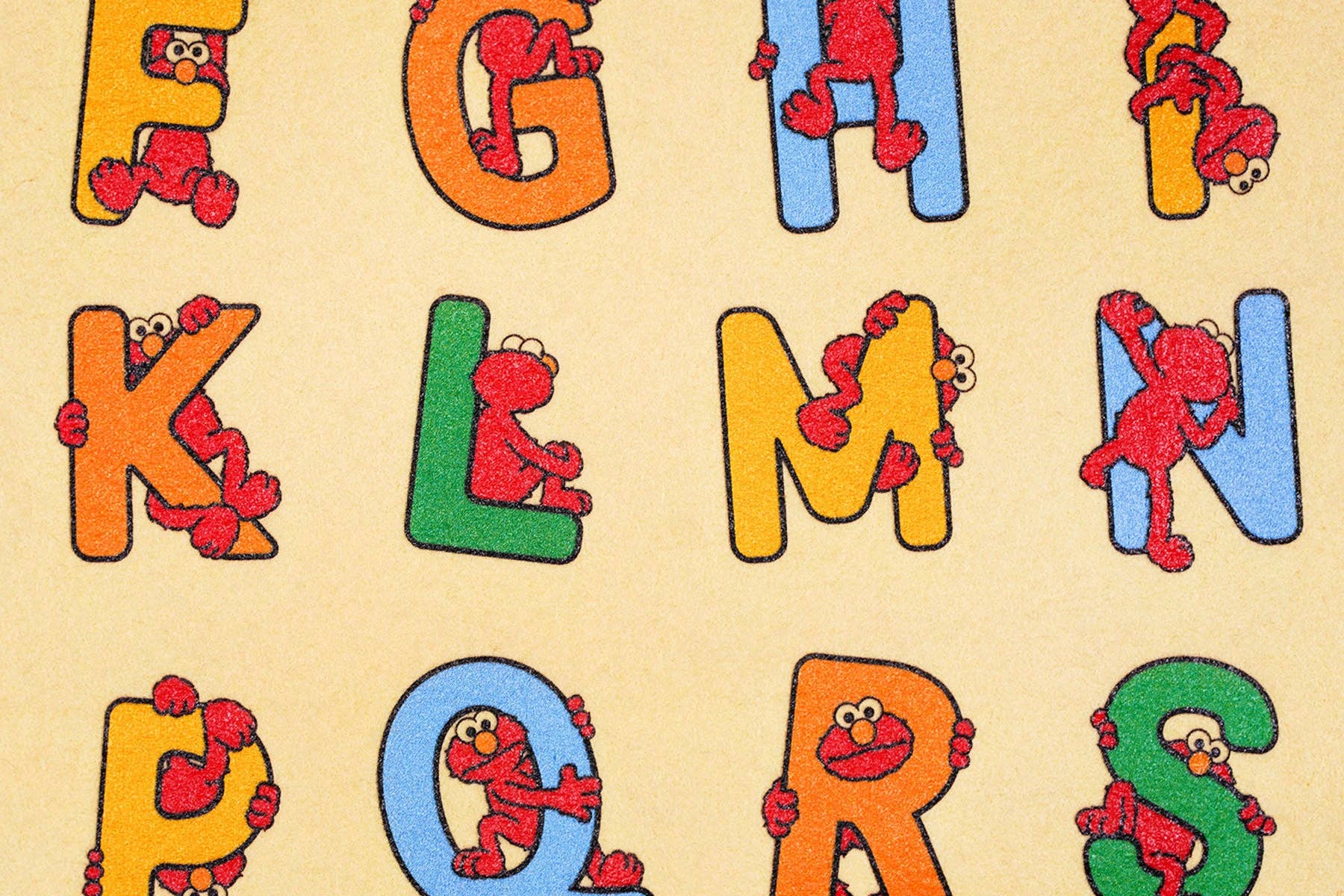 Elmo Alphabet Camp Flag • Sesame Street x Oxford Pennant