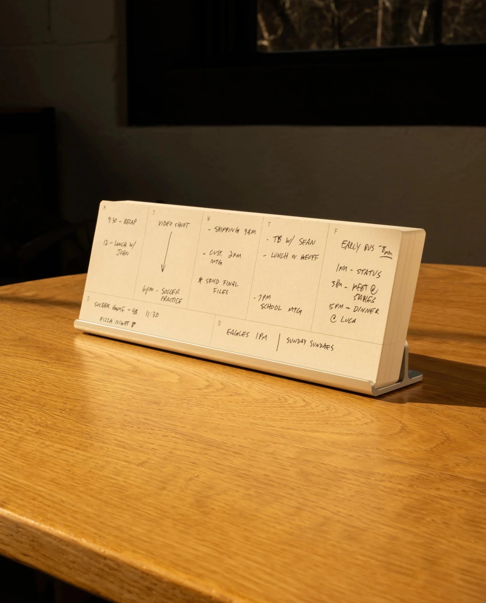 Analog Weekly Planning Kit