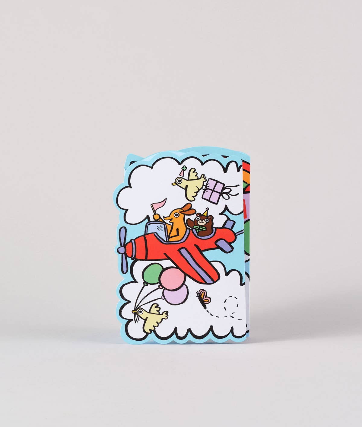 Sky Parade Fold Out Kid's Birthday Card