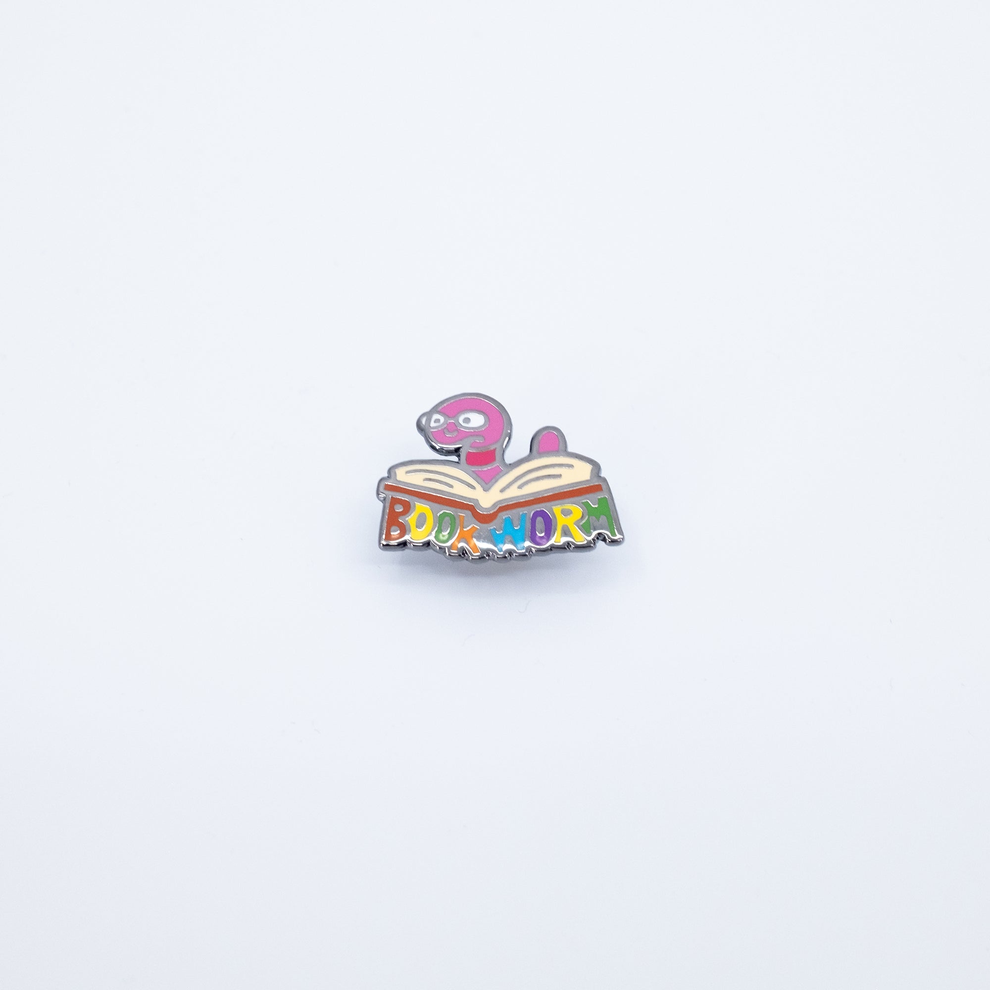 Bookworm Enamel Pin