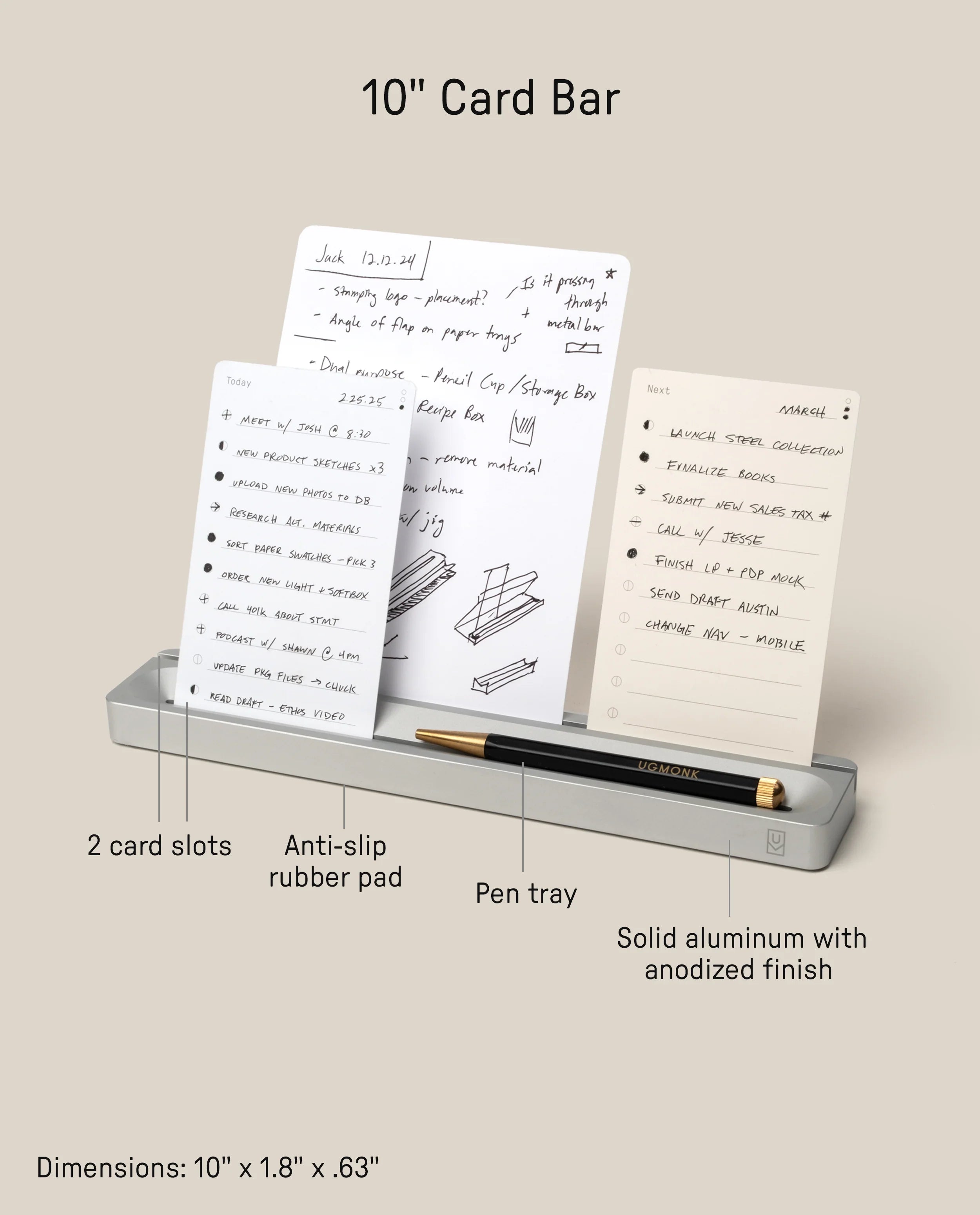 Analog Card Bar