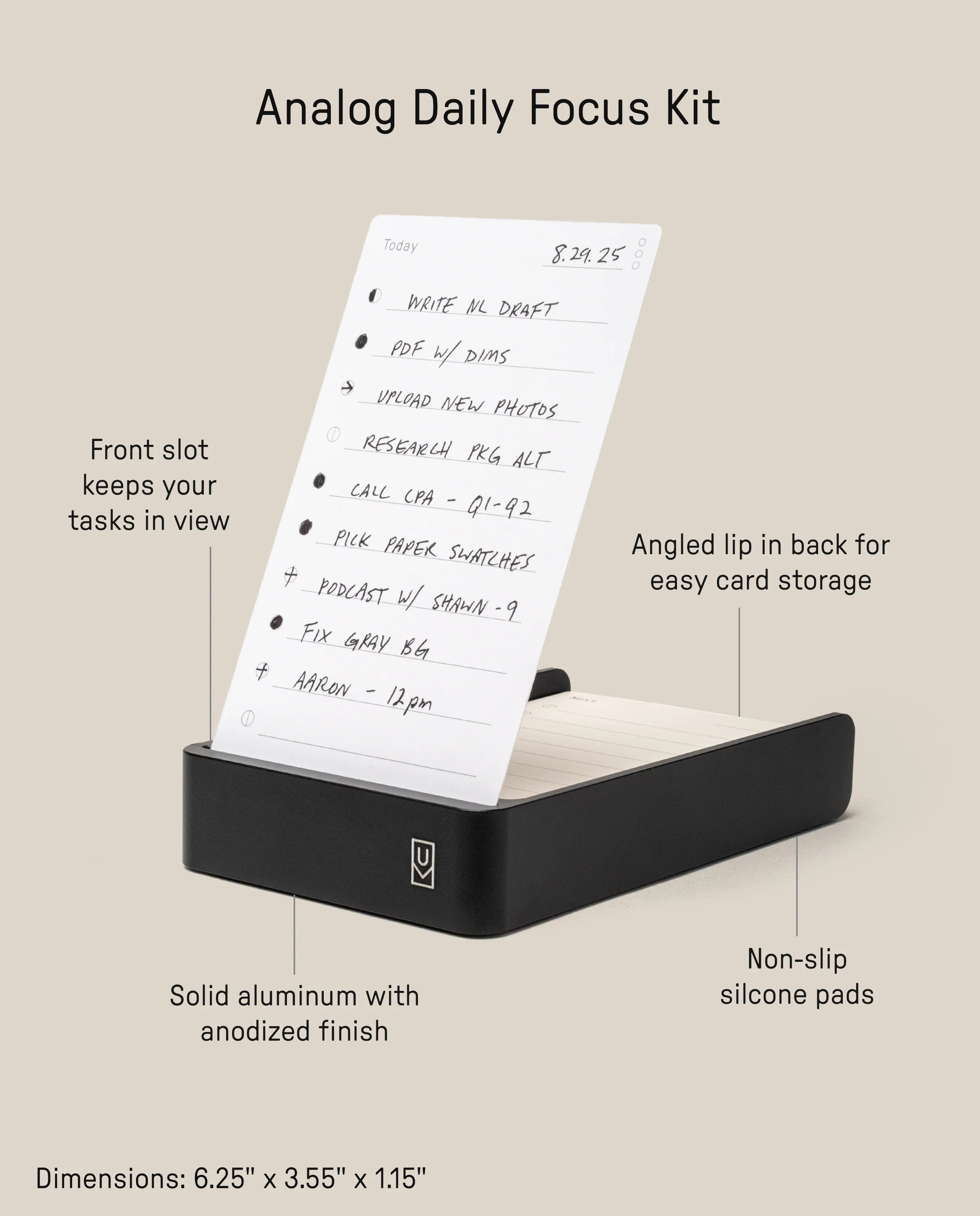 Analog Daily Focus Kit