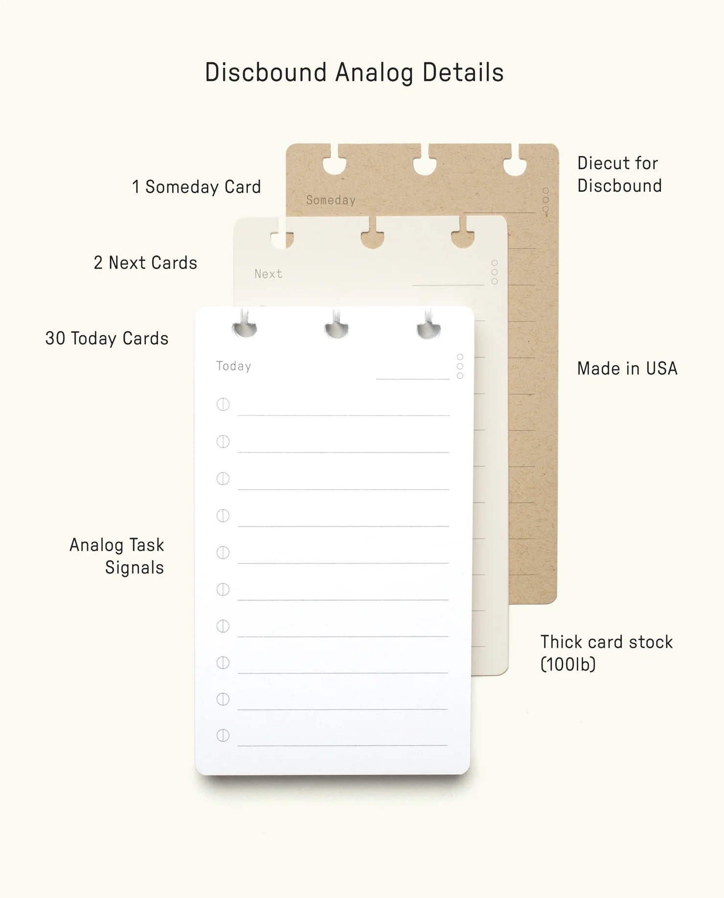 Discbound Analog Refill – 1 Pack