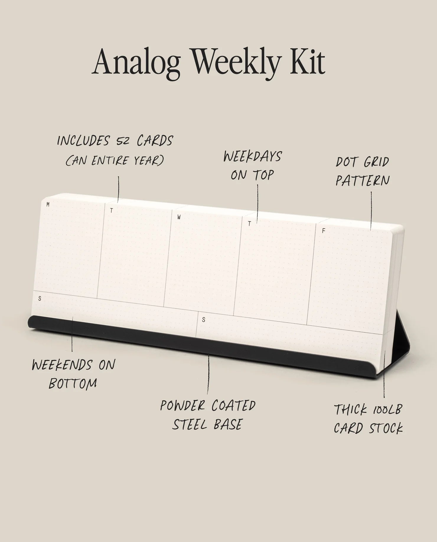 Analog Weekly Kit