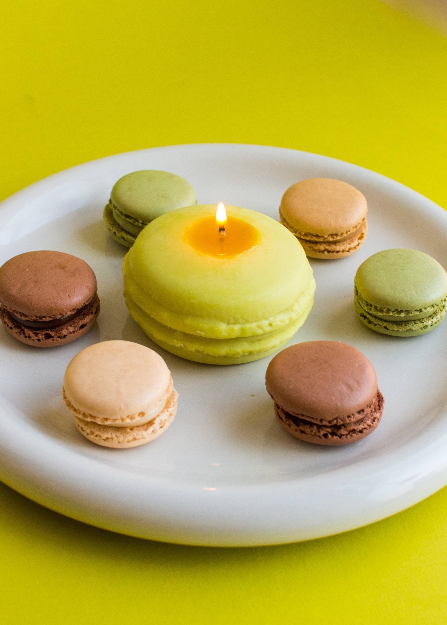 Macaron Pistache – Soy Wax Candle