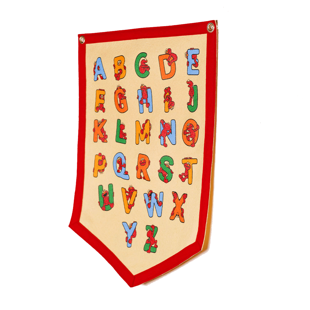 Elmo Alphabet Camp Flag • Sesame Street x Oxford Pennant