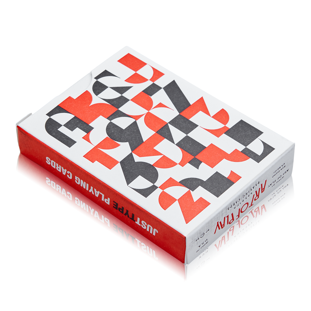 Just Type Playing Cards: Edition 2