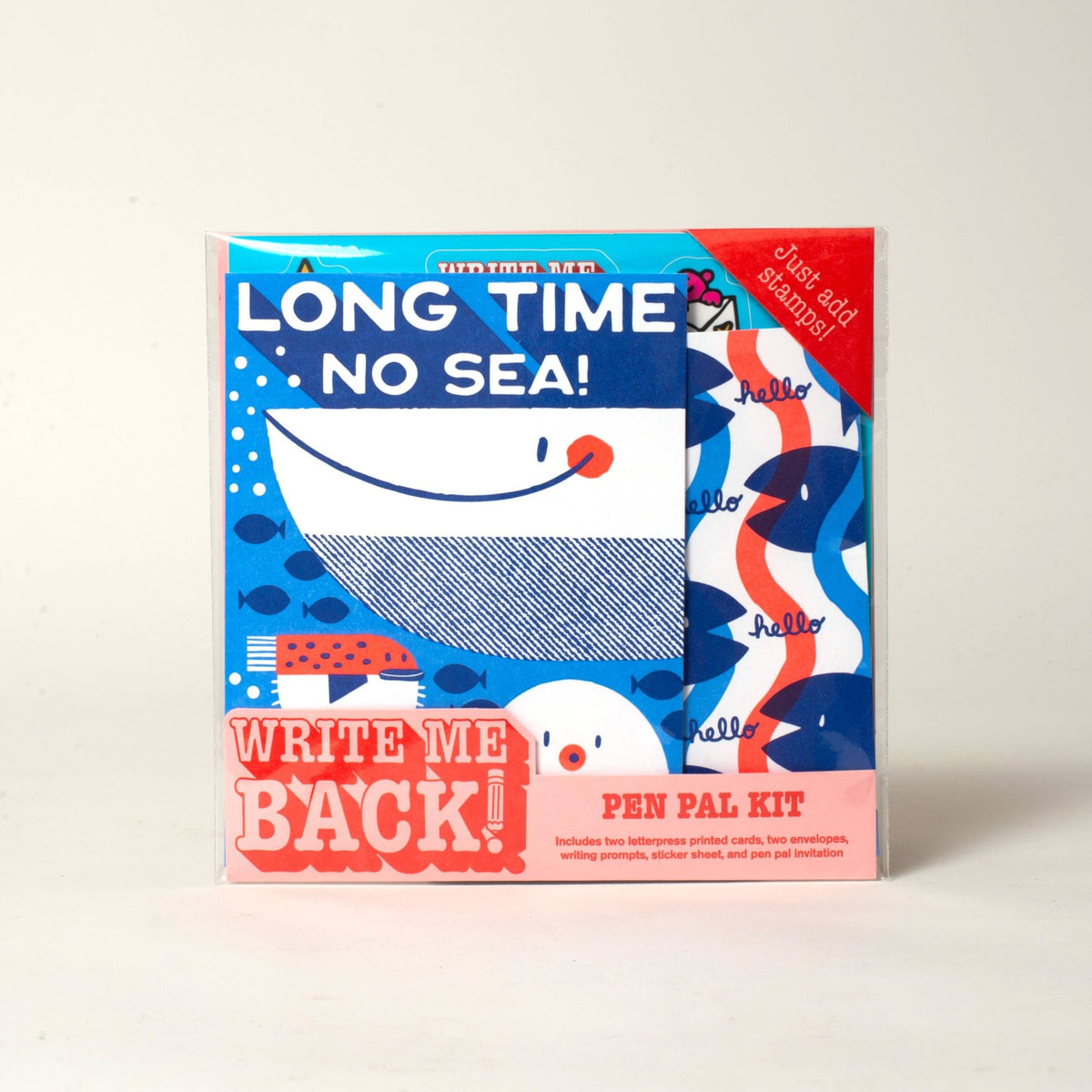 Long Time No Sea – Write Me Back Pen Pal Kit