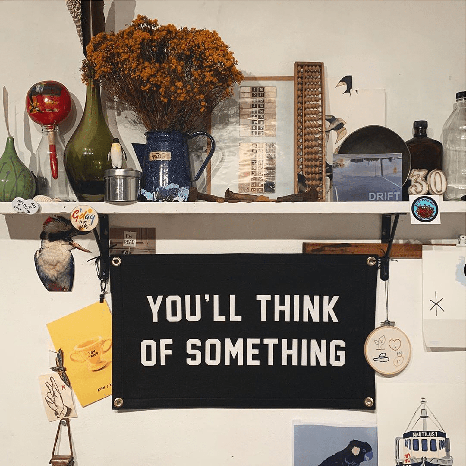 You'll Think of Something Camp Flag