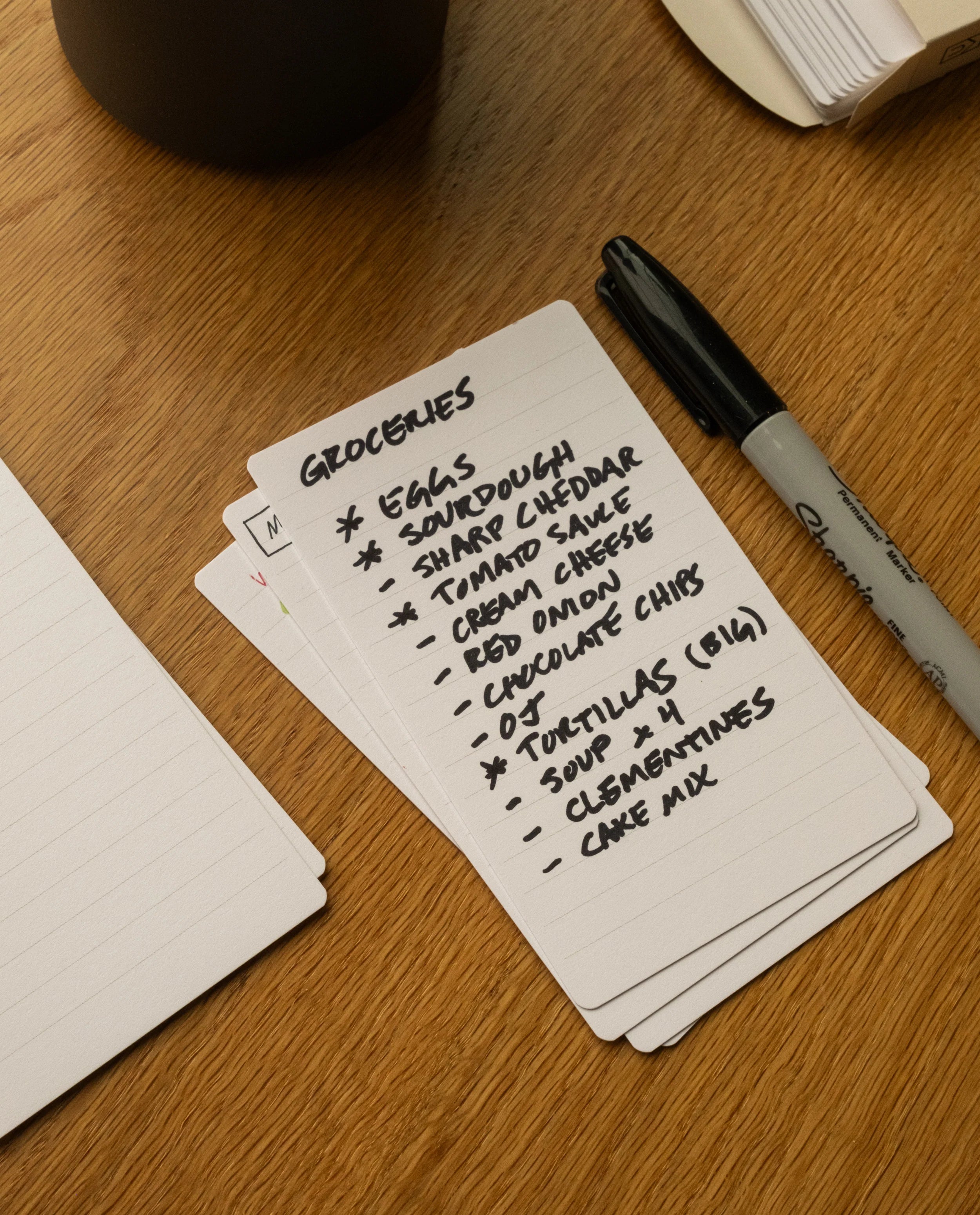 Analog Lined Cards – Small