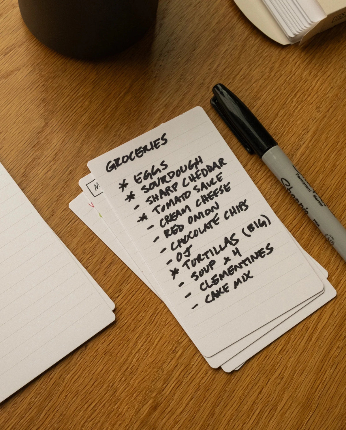 Analog Lined Cards – Small