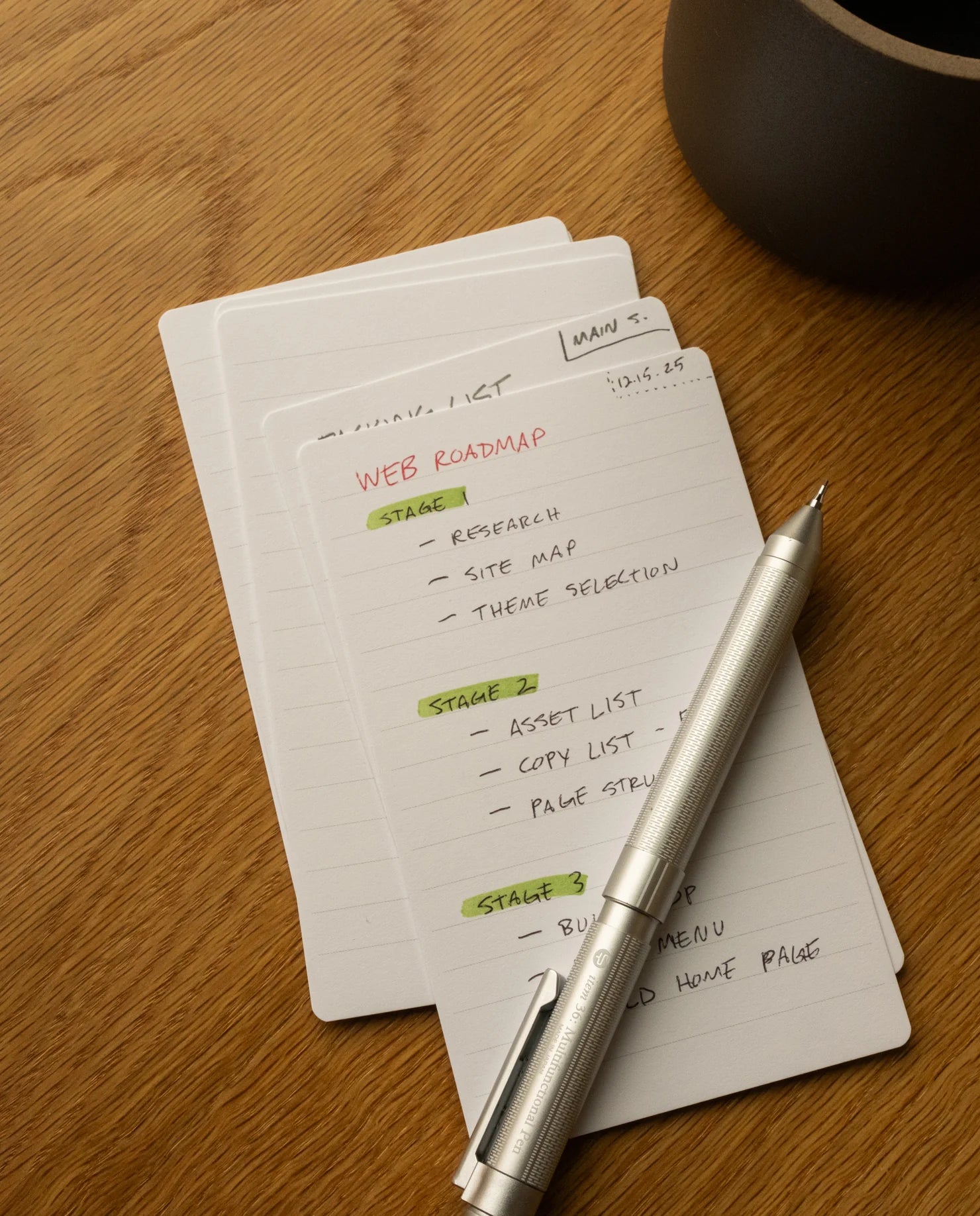 Analog – Lined Cards – 1 Pack
