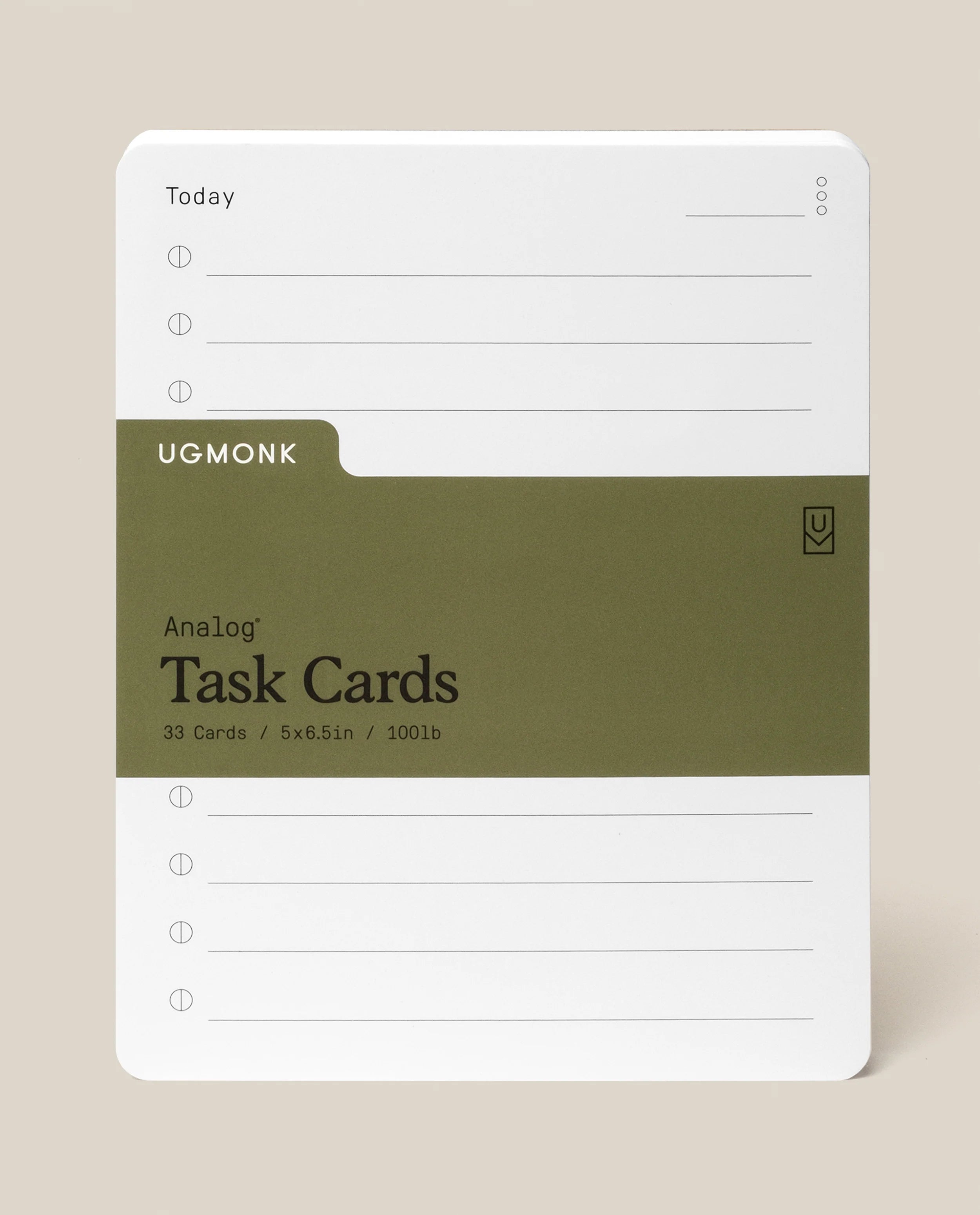 Analog Task Cards – Large