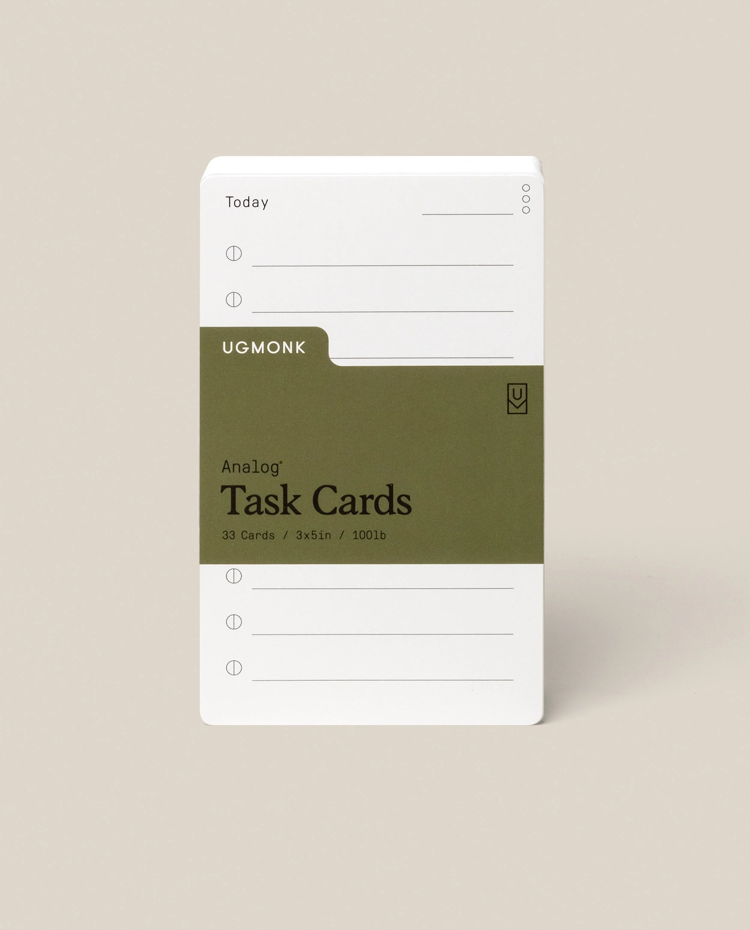 Analog Task Cards – Small