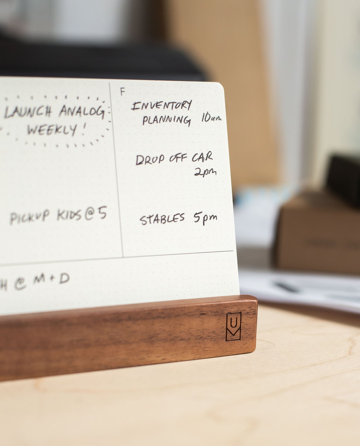 Analog Weekly Kit