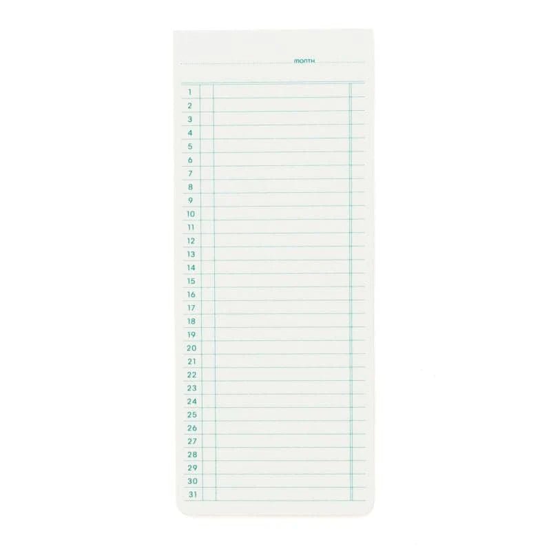 Sticky Memo Pad (Monthly)