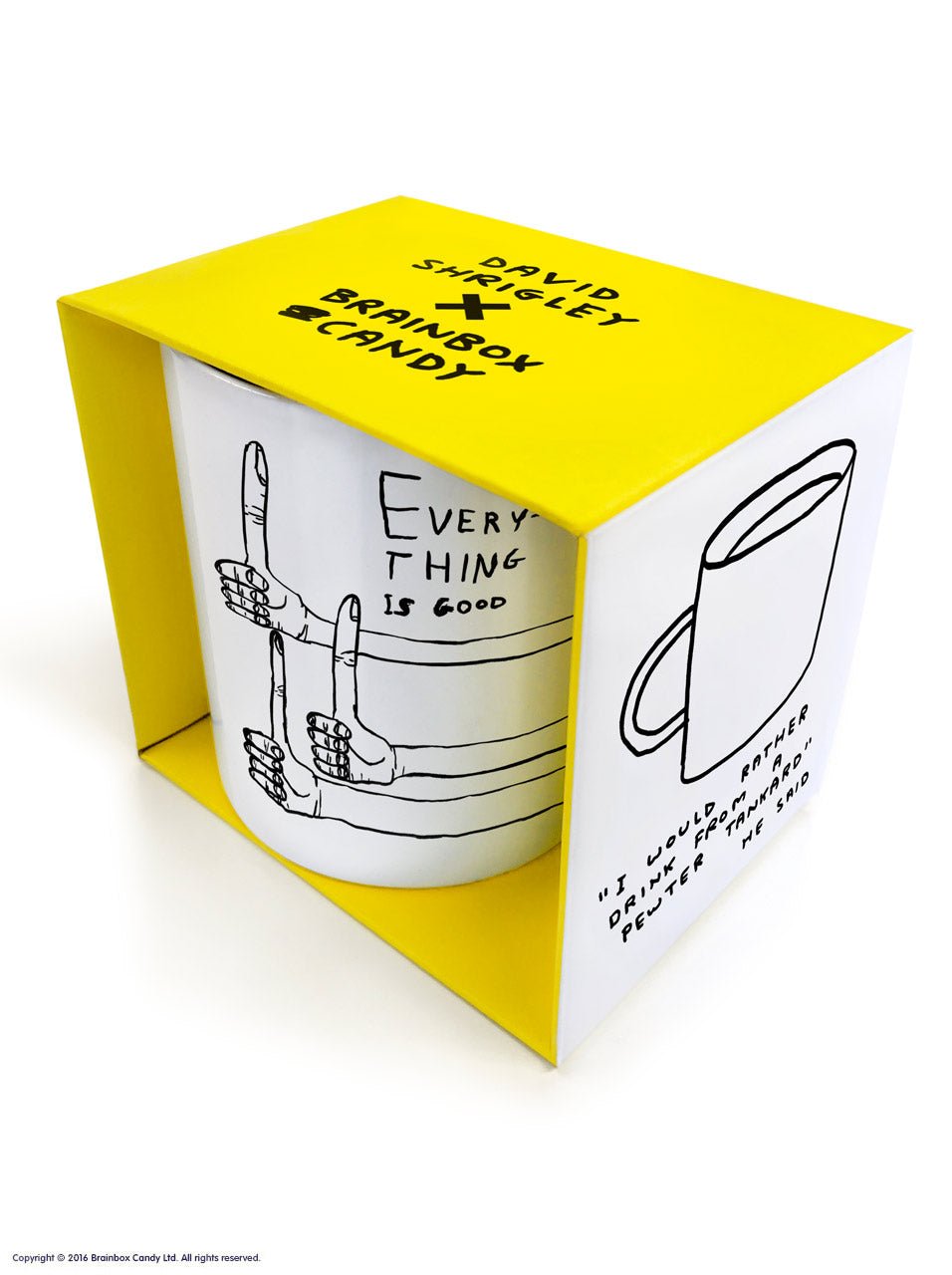 David Shrigley Everything Is Good Mug