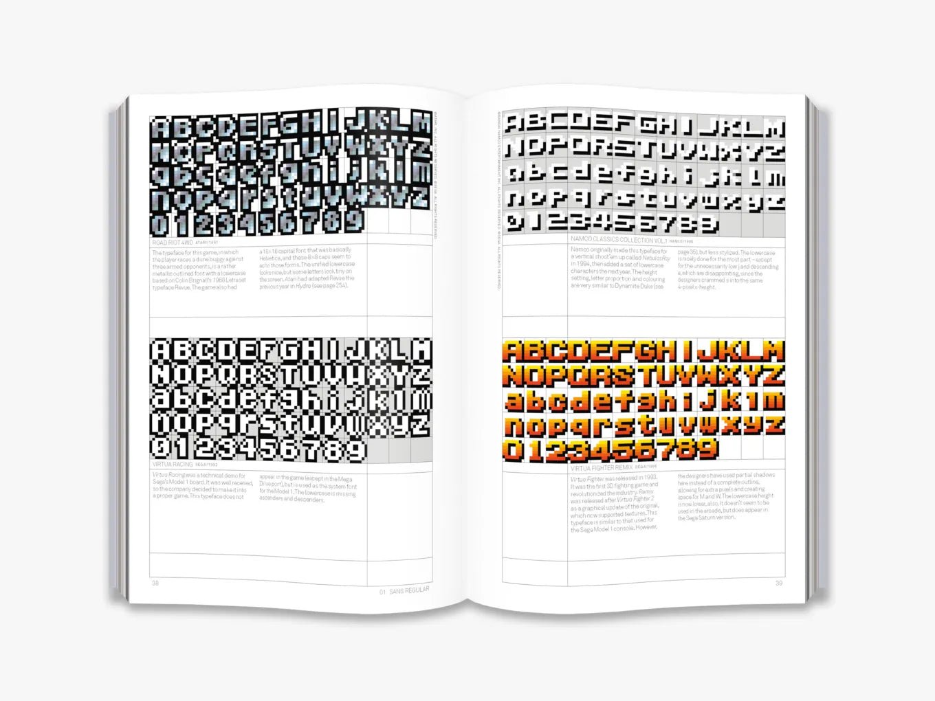 Arcade Game Typography