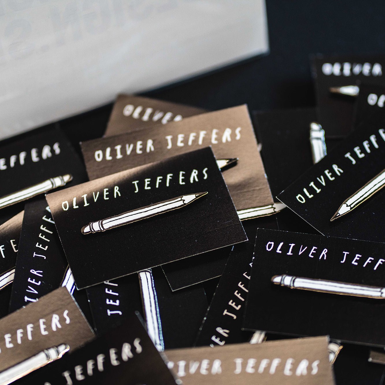 Oliver Jeffers Pin Badge