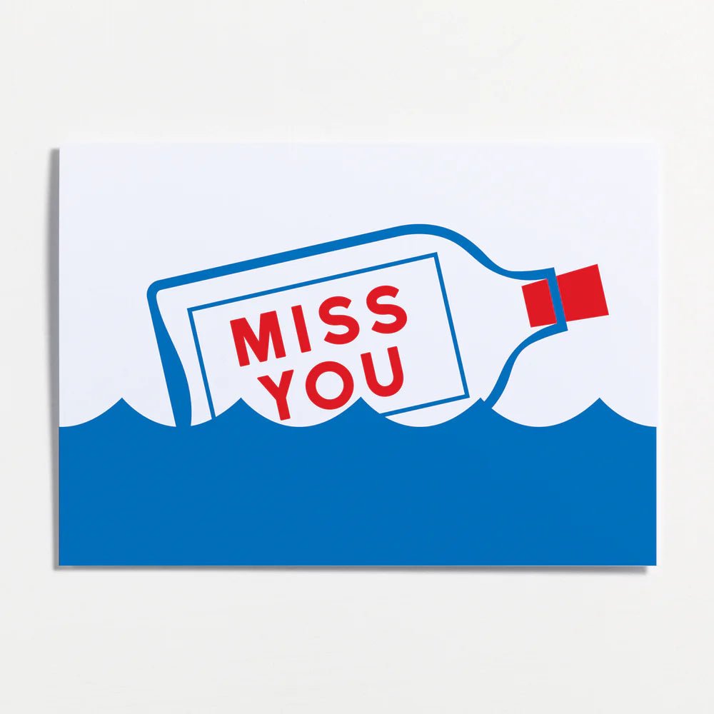 Miss You Greeting Card