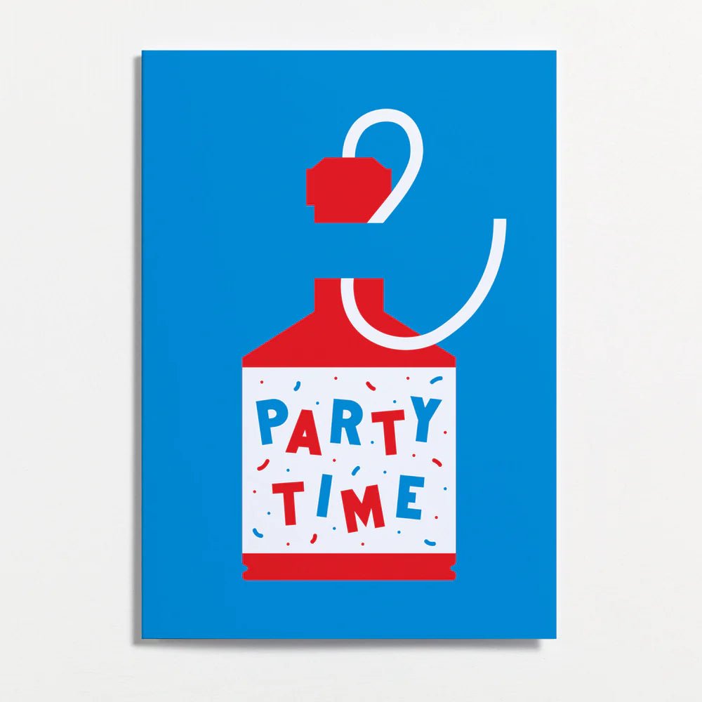 Party Time Greeting Card