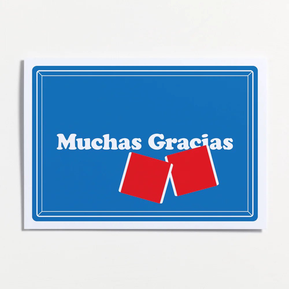 Muchas Gracias Greeting Card