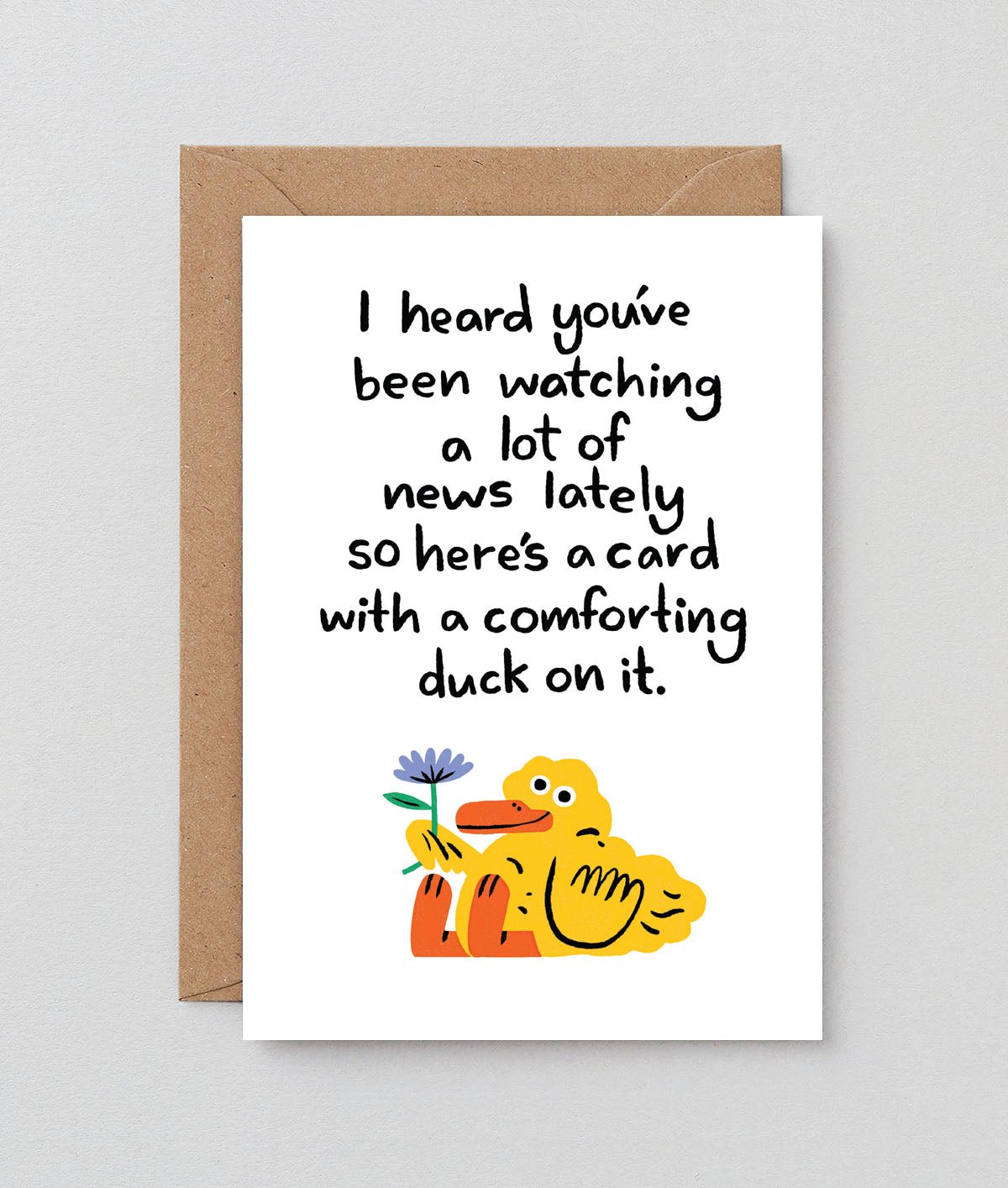 Comforting Duck