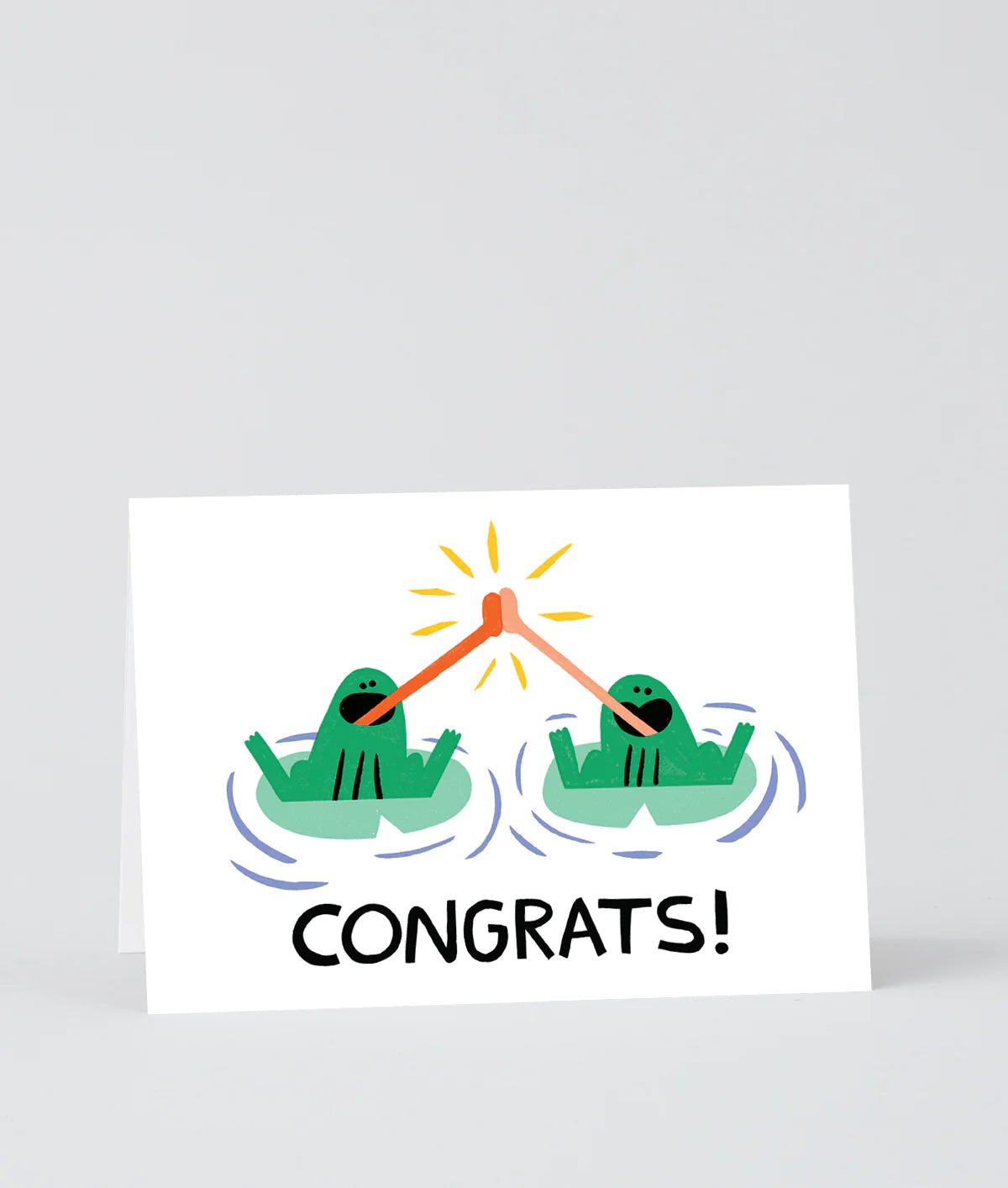 Congrats Frog Card