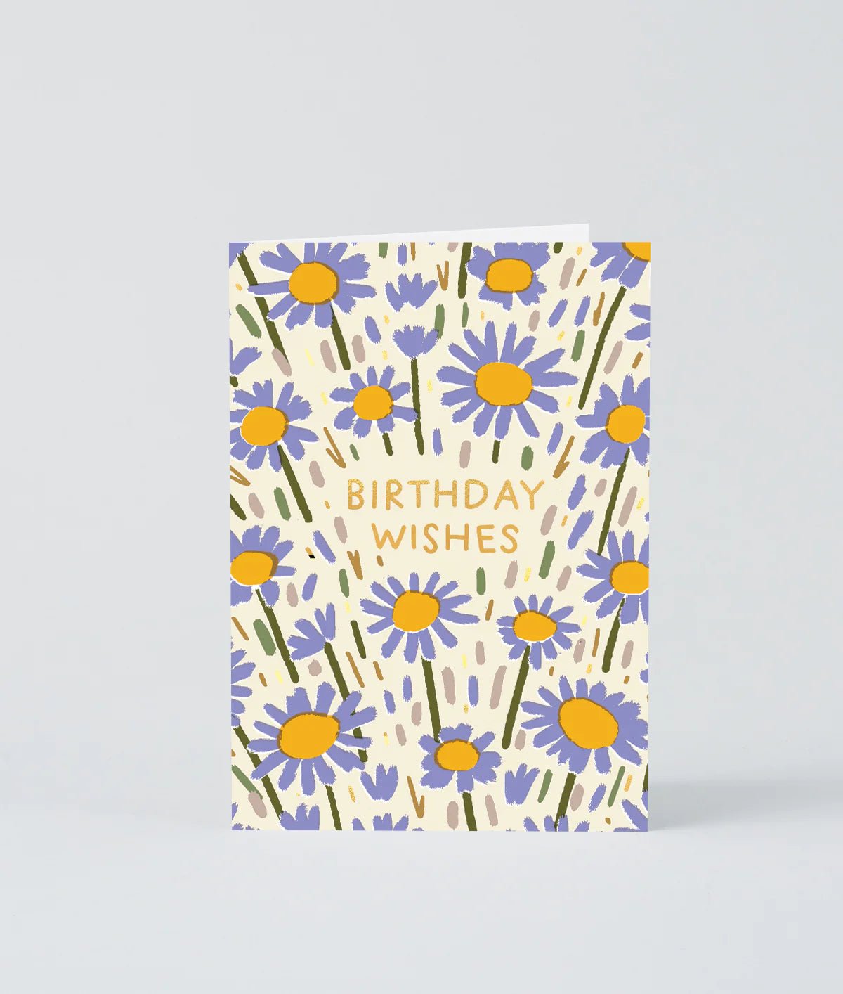 Flower Field Birthday Card