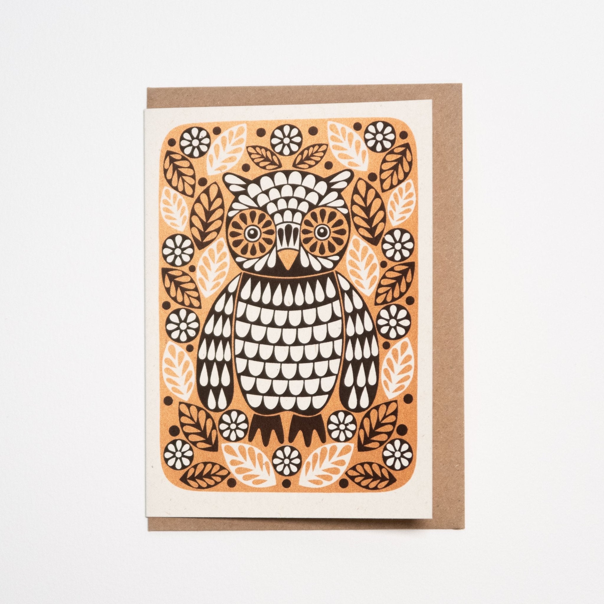 Owl Greeting Card