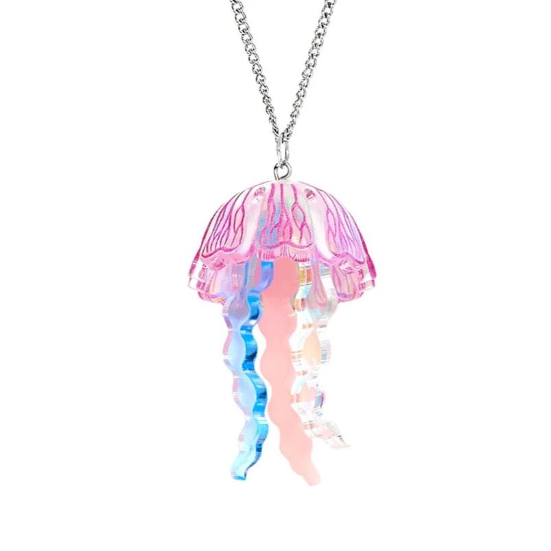 Moon Jellyfish Pendant
