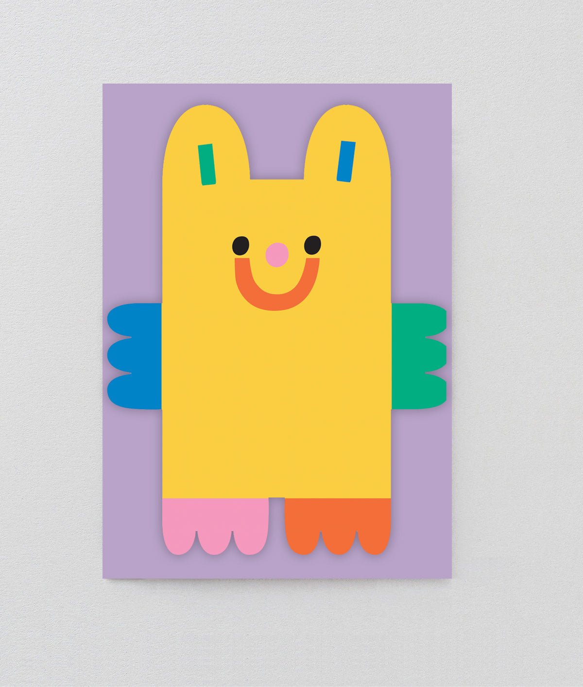 Bear fold out card