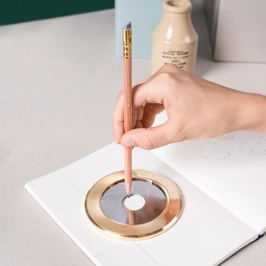 Iris - Solid Brass and Steel Aperture Drawing Compass